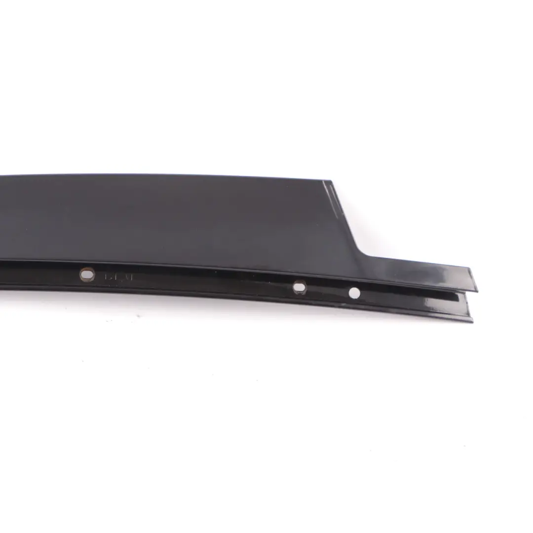 BMW X6 E71 Finisher Window B-Pillar Front Door Left N/S Panel High Gloss - SKU 7187201 - Part number 7187201