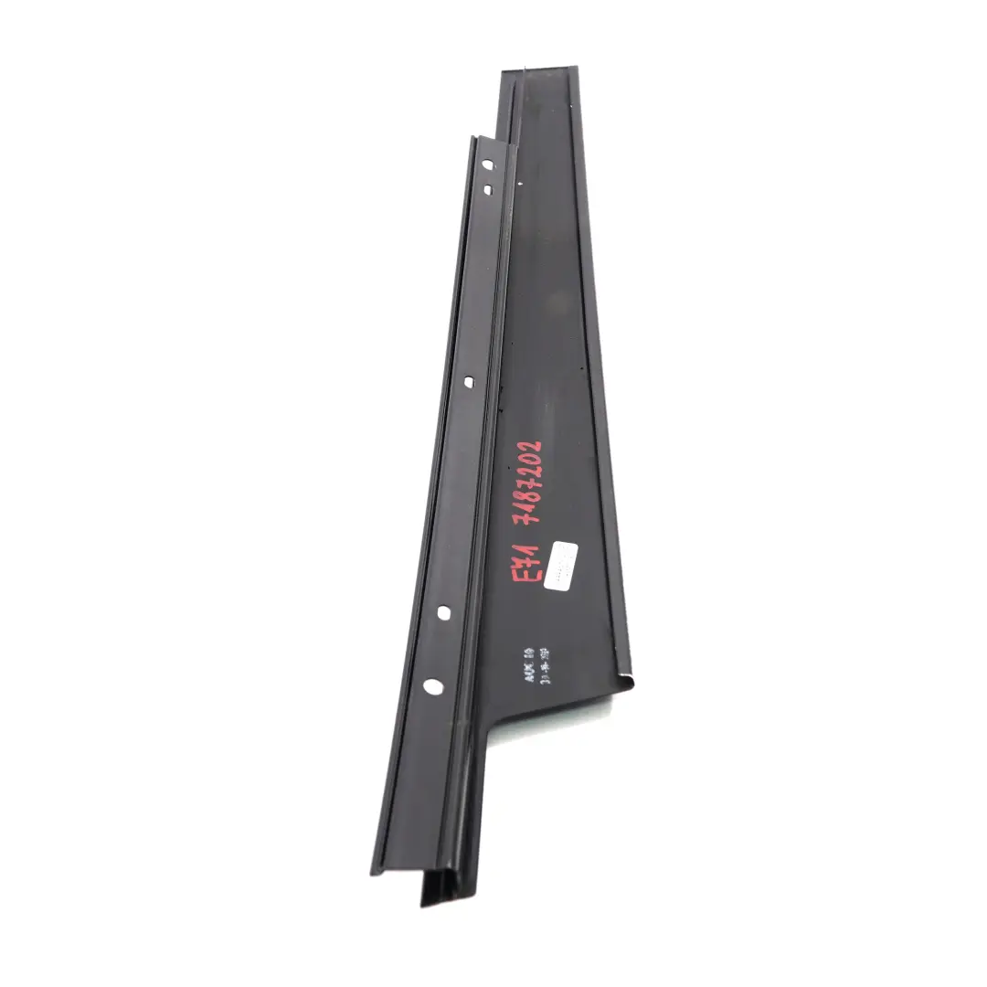 BMW X6 E71 Finisher Fenster B Säule Vordertür Rechts Hochglanz - SKU 7187202 - Teilenummer 7187202