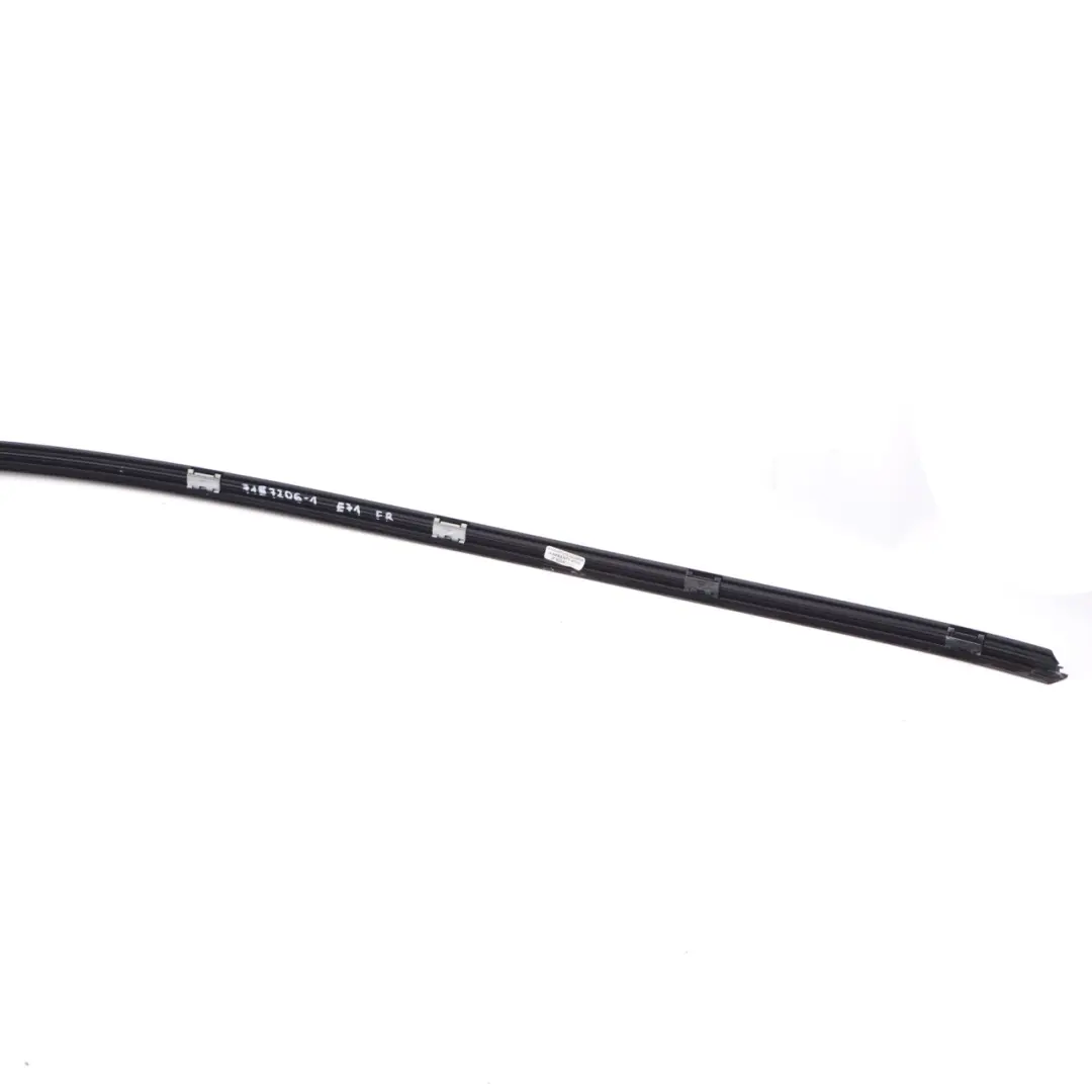 BMW X6 E71 Window Frame Strip Front Door Right O/S Trim Finisher High Gloss - SKU 7187206-1 - Part number 7187206
