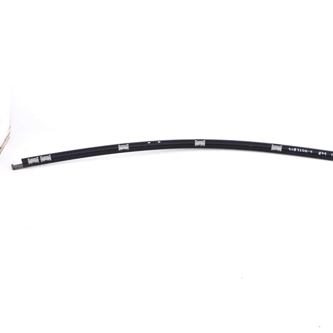 BMW X6 E71 Window Frame Strip Front Door Right O/S Trim Finisher High Gloss - SKU 7187206-1 - Part number 7187206
