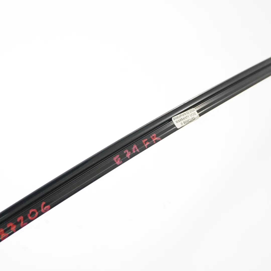 BMW X6 E71 Window Frame Strip Front Door Right O/S Trim Finisher High Gloss - SKU 7187206 - Part number 7187206