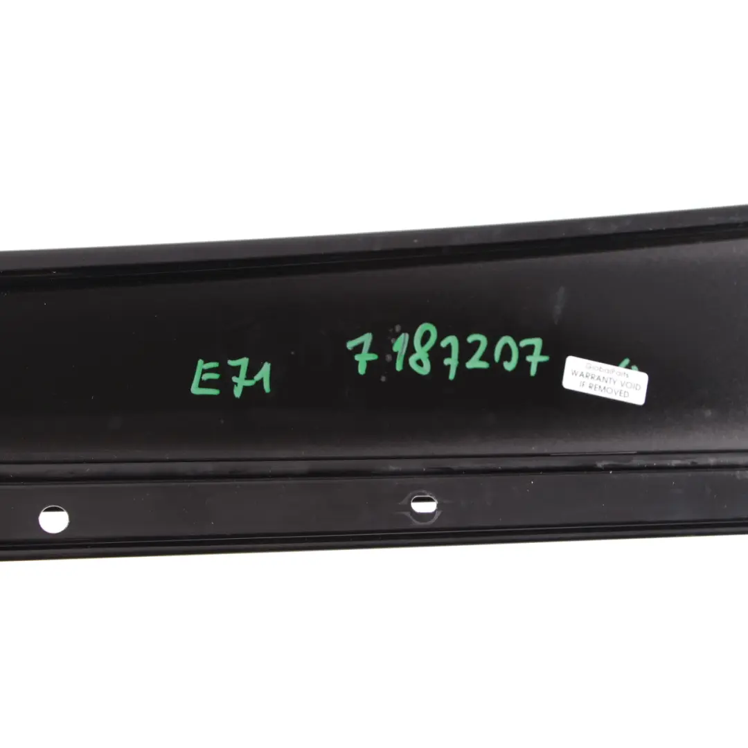 Acabado Marco Tapa Embellecedor Puerta Trasera Izquierda Alto Brillo para BMW X6 E71 con número de pieza 7187207 BMW X6 E71 Acabado Marco Tapa Embellecedor Puerta Trasera Izquierda Alto Brillo - SKU 7187207 - Número de pieza 7187207