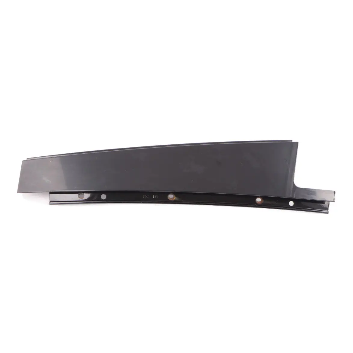 BMW X6 E71 Pilar B Exterior Trasero Derecho Panel Puerta Negro Brillante 7187208