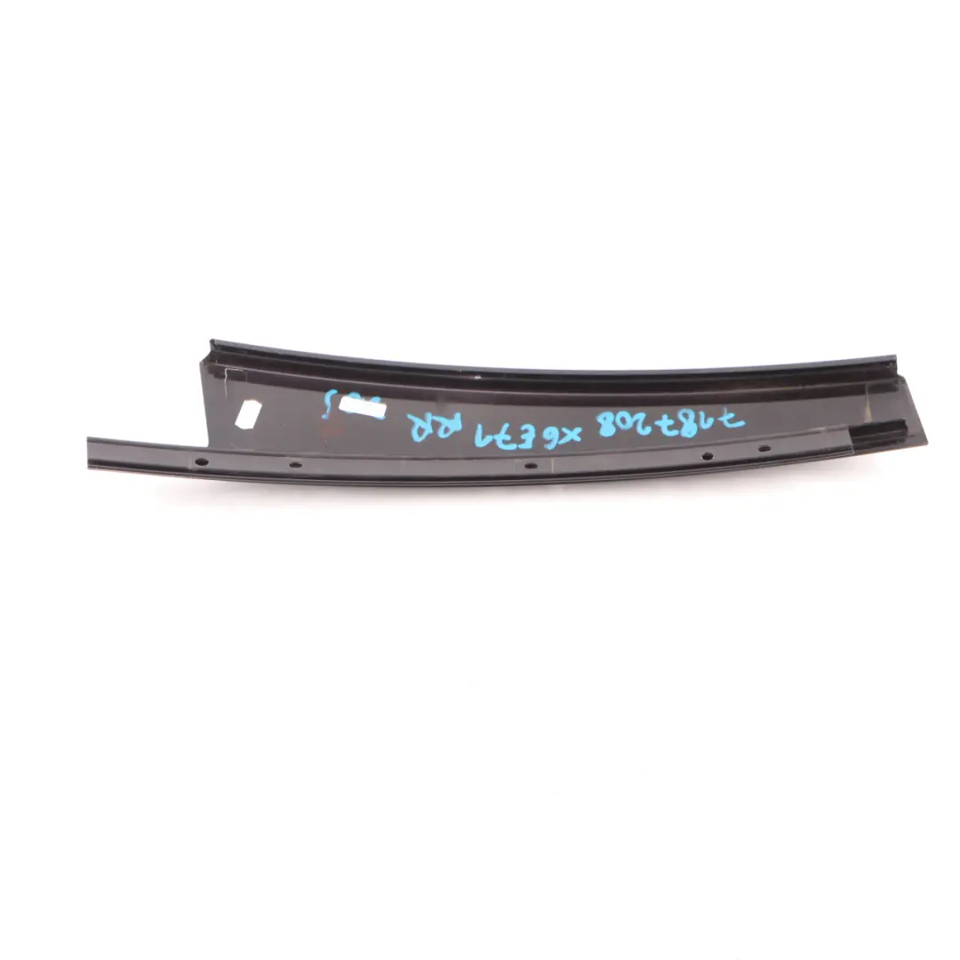BMW X6 E71 B Säule Außen Hinten Rechts Türverkleidung Glanz Schwarz - SKU 7187208 - Teilenummer 7187208