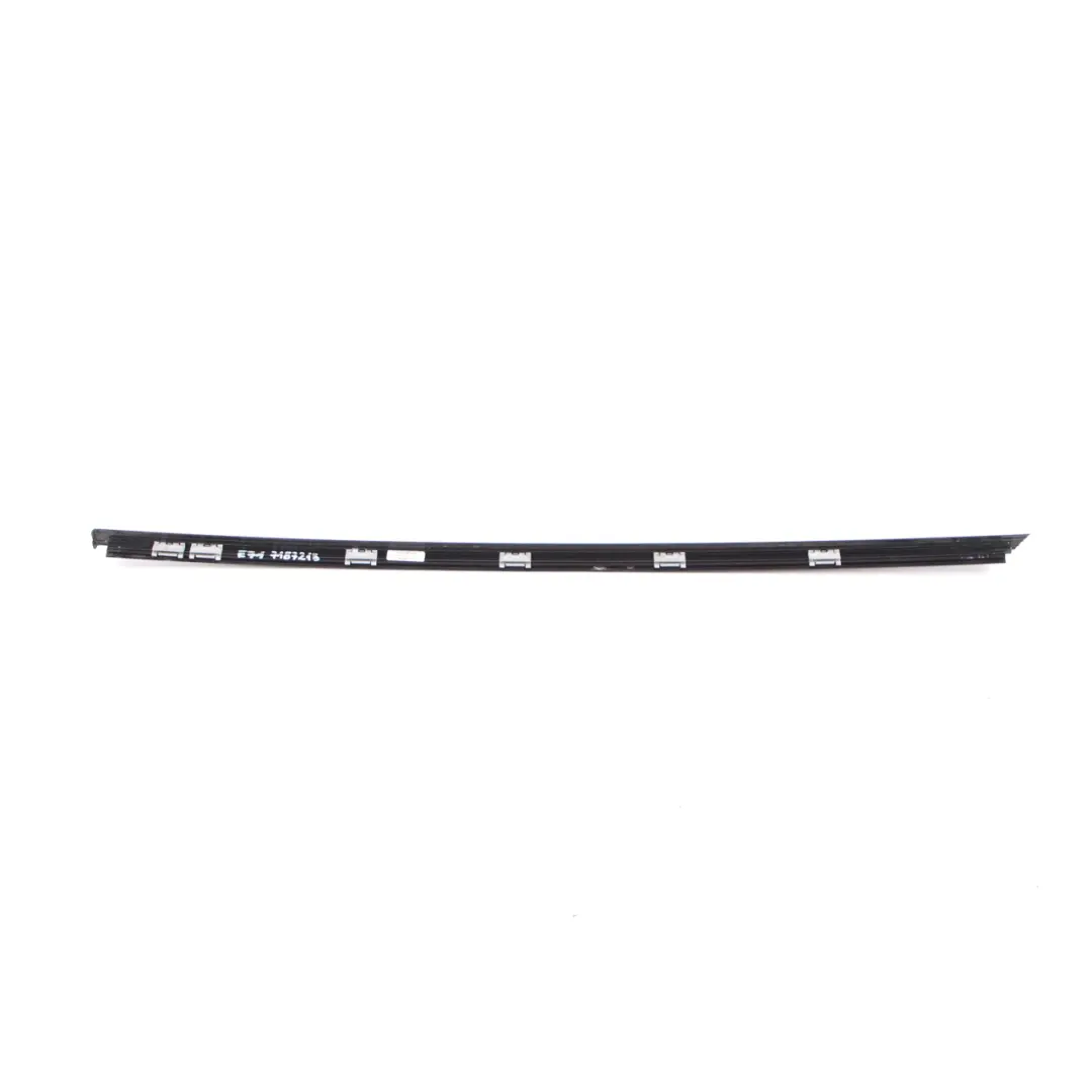 BMW X6 E71 Window Frame Finisher Door Rear Left N/S Top Trim Strip High Gloss - SKU 7187213 - Part number 7187213