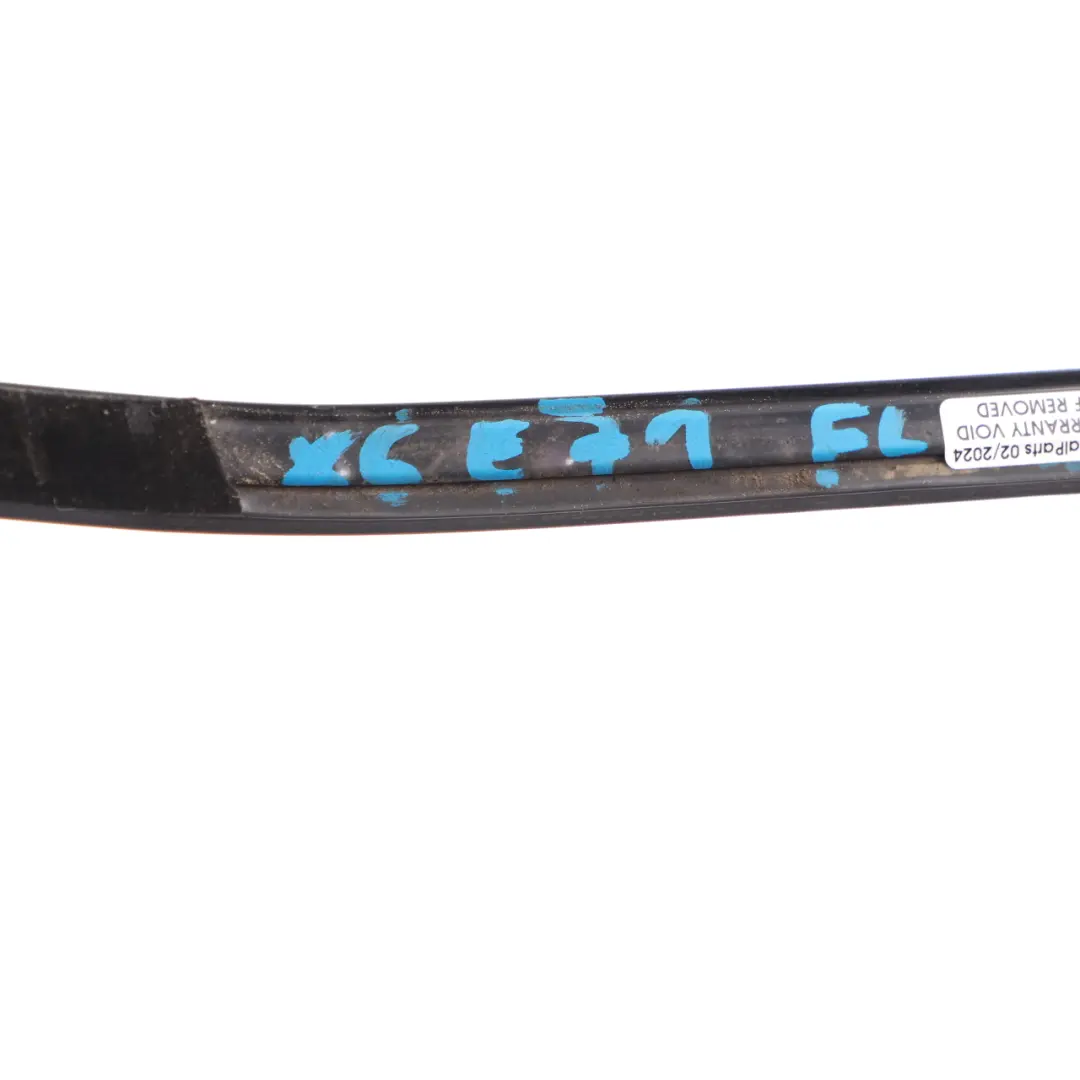 BMW X6 E71 Channel Cover Trim Exterior Door Front Left N/S High Gloss - SKU 7187215 - Part number 7187215