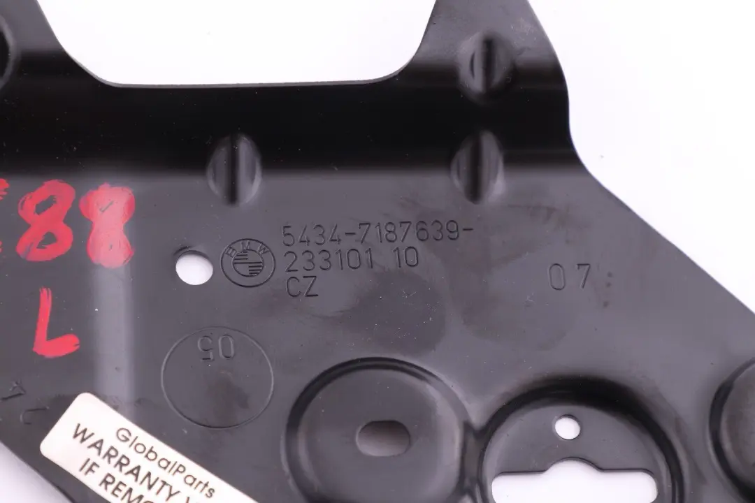 Support Bracket Tension Bar Left N/S to BMW 1 Series E88 Cabrio with Part number 7187639 BMW 1 Series E88 Cabrio Support Bracket Tension Bar Left N/S - SKU 7187639 - Part number 7187639