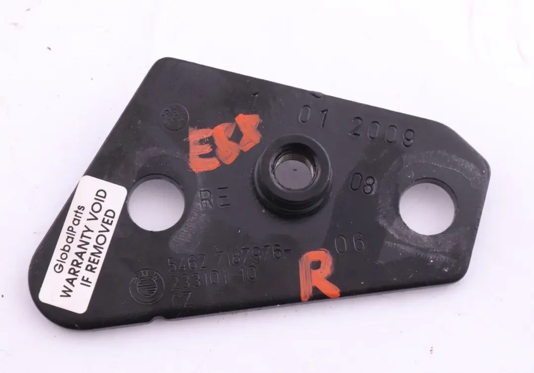 BMW E88 Convertible Techo Duro Protección Placa de Montaje Derecha - SKU 7187976 - Número de pieza 7187976