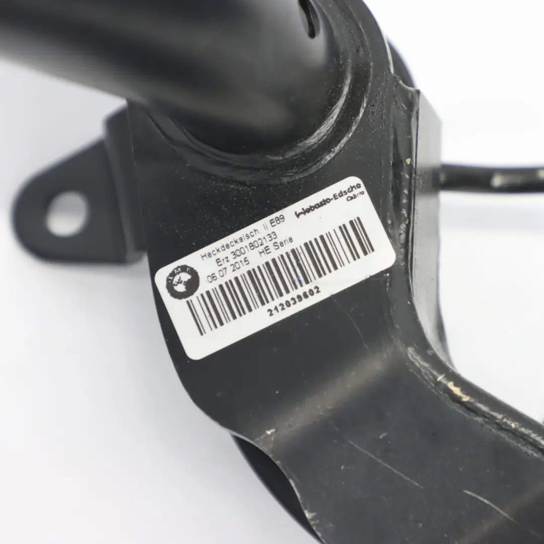 Folding Top Hardtop Left N/S Rear Mechanism Hinge to BMW Z4 Series E89 Convertible with Part number 7188243 BMW Z4 Series E89 Convertible Folding Top Hardtop Left N/S Rear Mechanism Hinge - SKU 7188243 - Part number 7188243