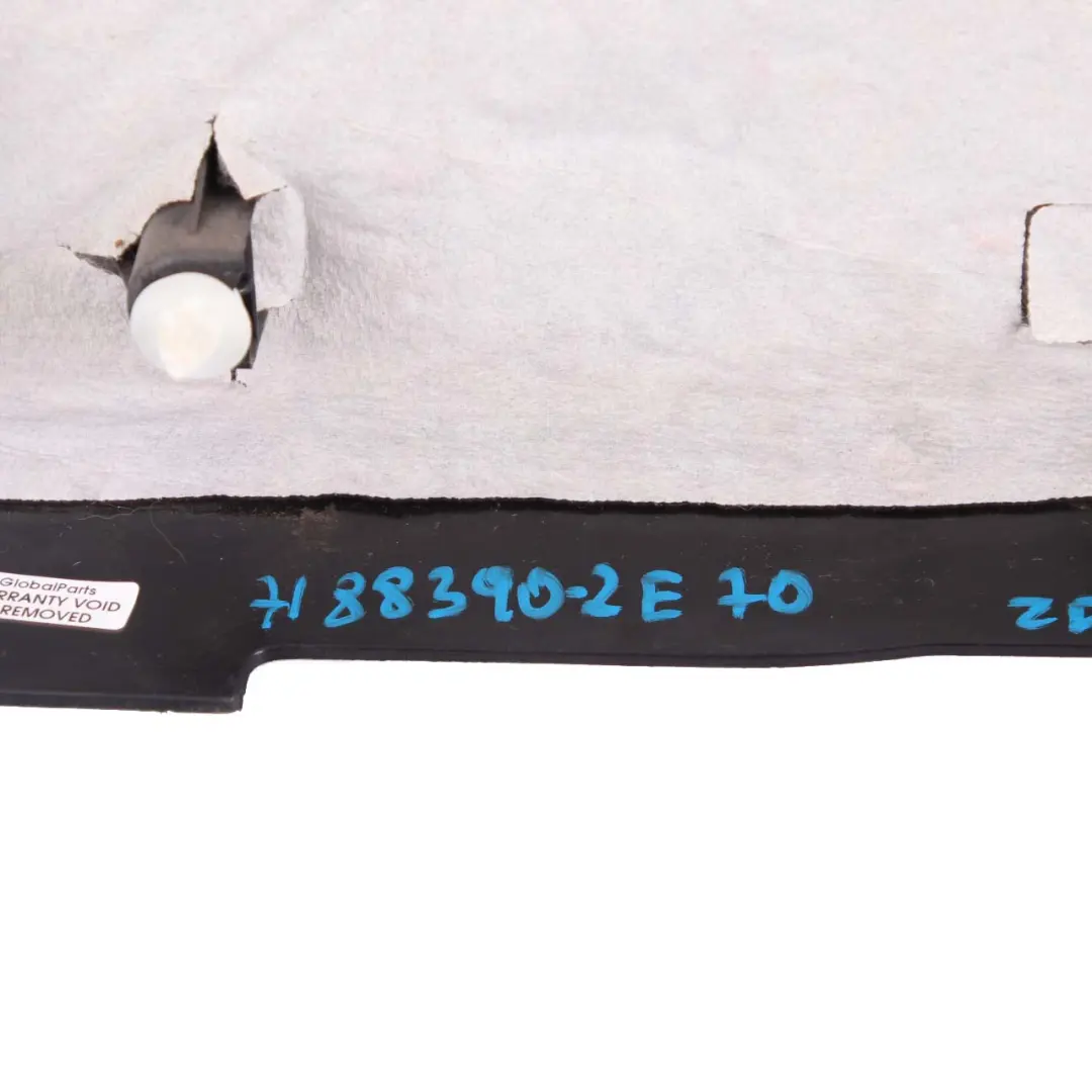 Boot Trunk Lid Interior Trim Panel Cover Black to BMW X5 E70 with Part number 7188390 BMW X5 E70 Boot Trunk Lid Interior Trim Panel Cover Black - SKU 7188390-2 - Part number 7188390