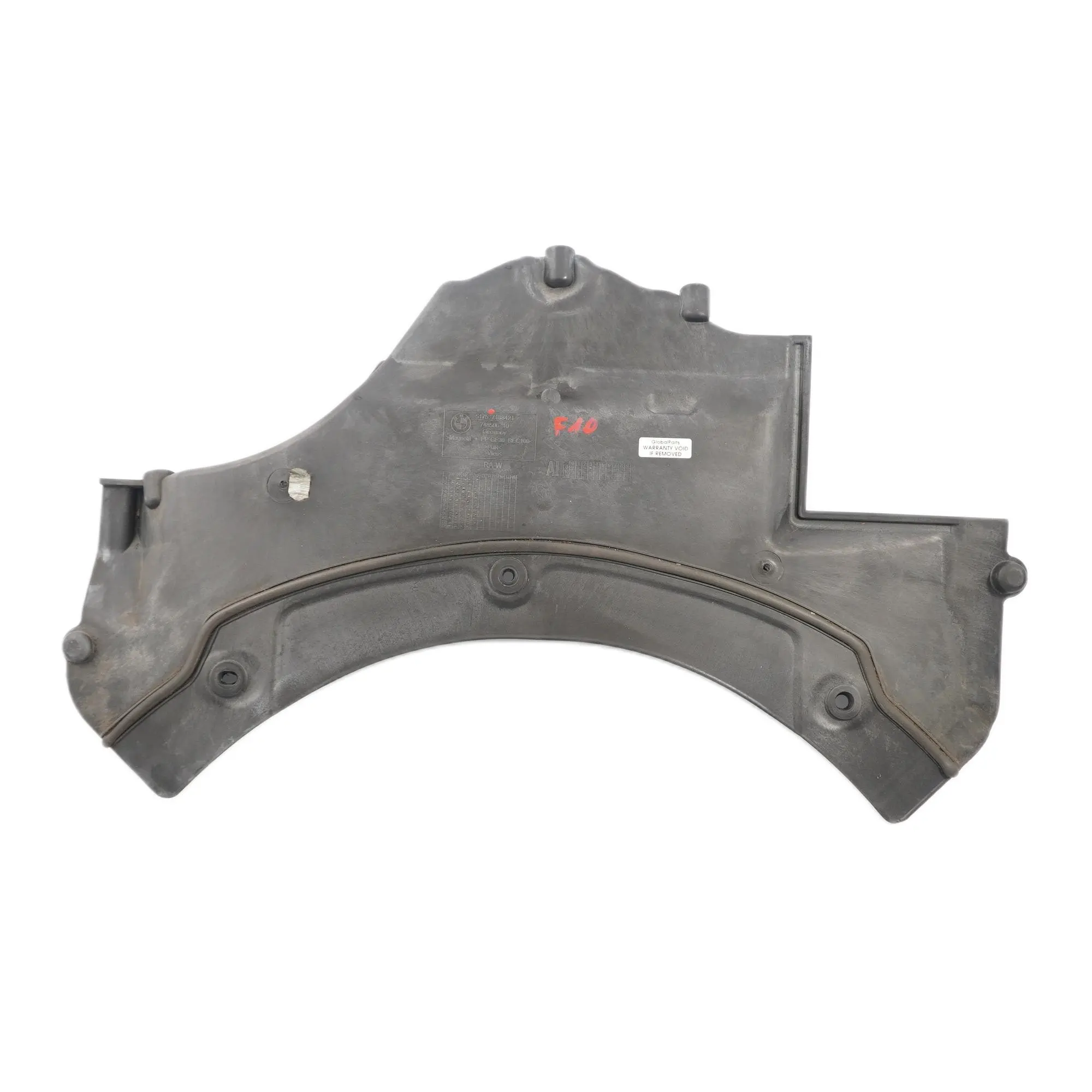 BMW 5 F01 F10 F11 Garniture d'isolation phonique 7188421
