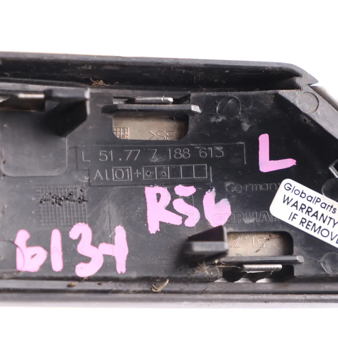 Additional Turn Indicator Lamp Fender Left N/S Chrome to Mini R55 R56 R57 with Part number 7188613 Mini R55 R56 R57 Additional Turn Indicator Lamp Fender Left N/S Chrome - SKU 7188613-3 - Part number 7188613