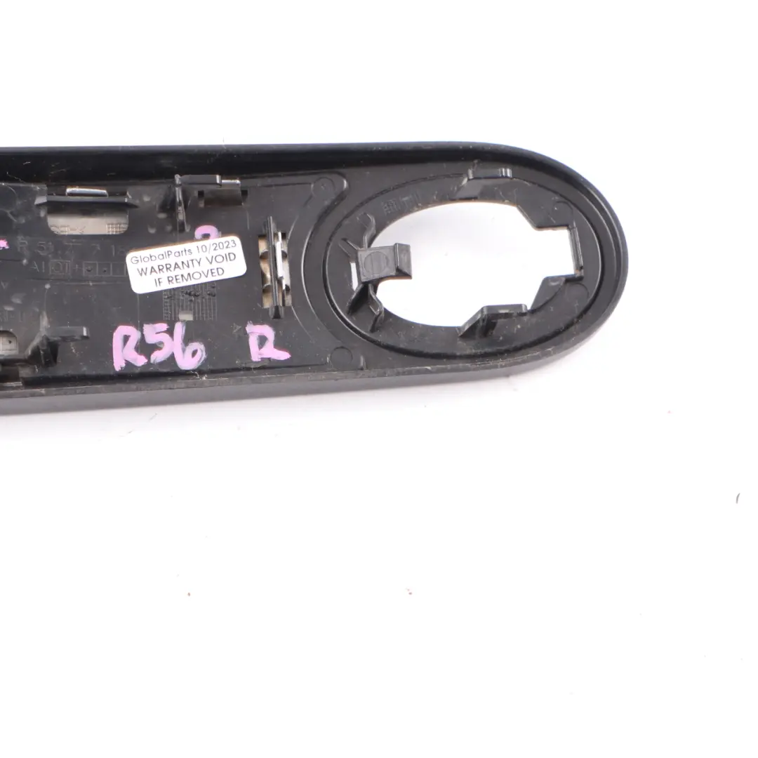 Mini R55 R56 R57 Couvercle de clignotant d'aile chromé droit - SKU 7188614-2 - Numéro de pièce 7188614
