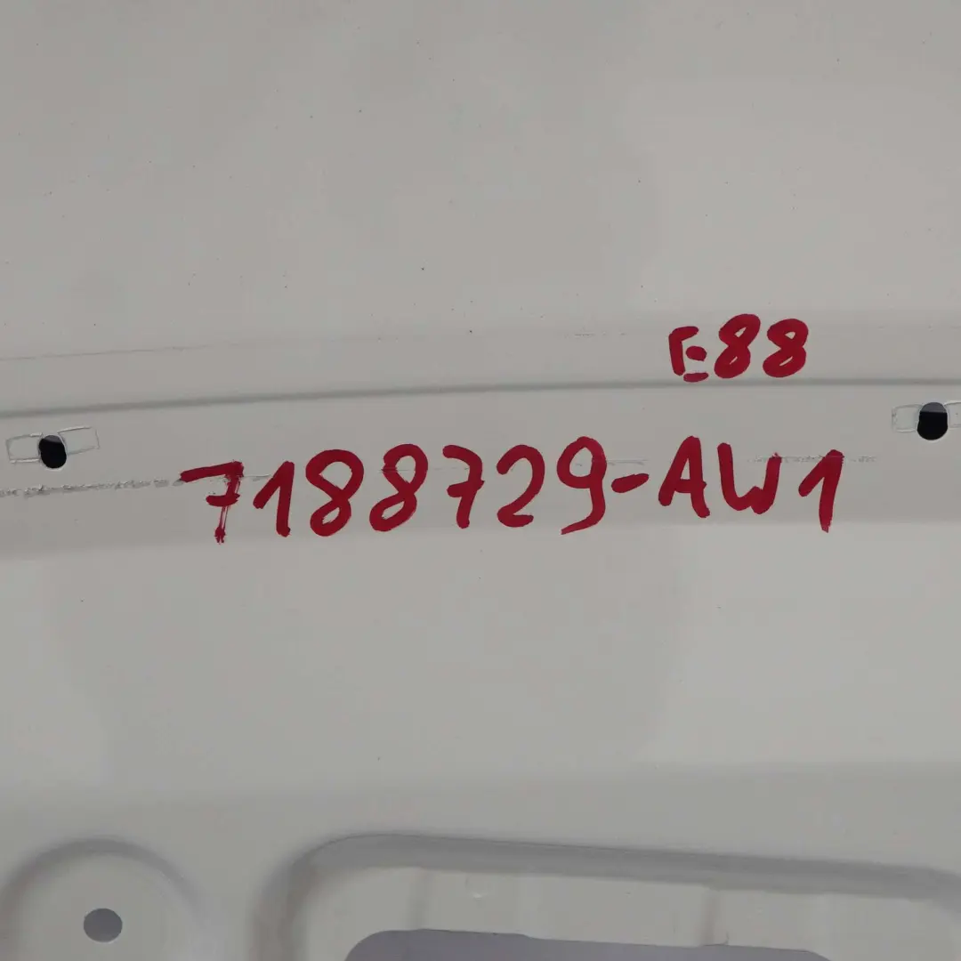 Pokrywa Osłona Przykrycie Dachu Dach do BMW E88 o numerze 7188729 BMW E88 Pokrywa Osłona Przykrycie Dachu Dach - SKU 7188729-AW1 - Numer Części 7188729