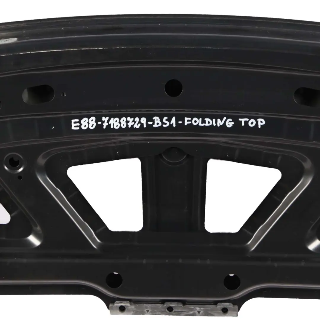 BMW 1 E88 Folding Top Compartment Lid Convertible Cover Black Sapphire - 475 - SKU 7188729-BS1 - Part number 7188729