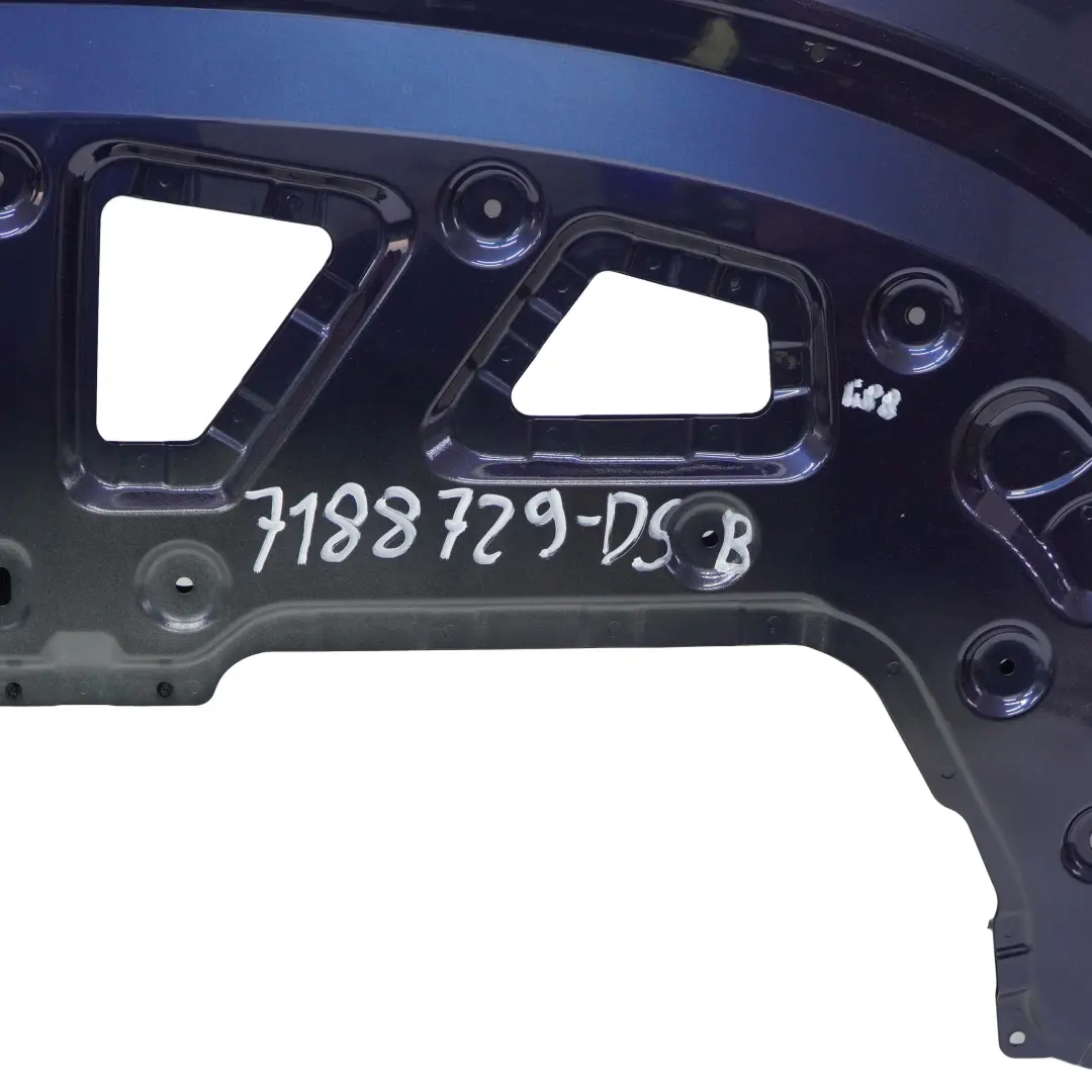 BMW 1 E88 Convertible Folding Top Compartment Lid Cover Tiefseeblau Metallic A76 - SKU 7188729-DSB - Part number 7188729