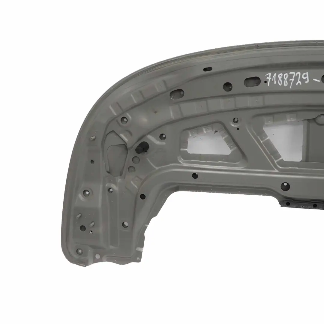 BMW E88 Folding Top Convertible Compartment Lid Cover Kaschmirsilber Silver A72 - SKU 7188729-KAS - Part number 7188729