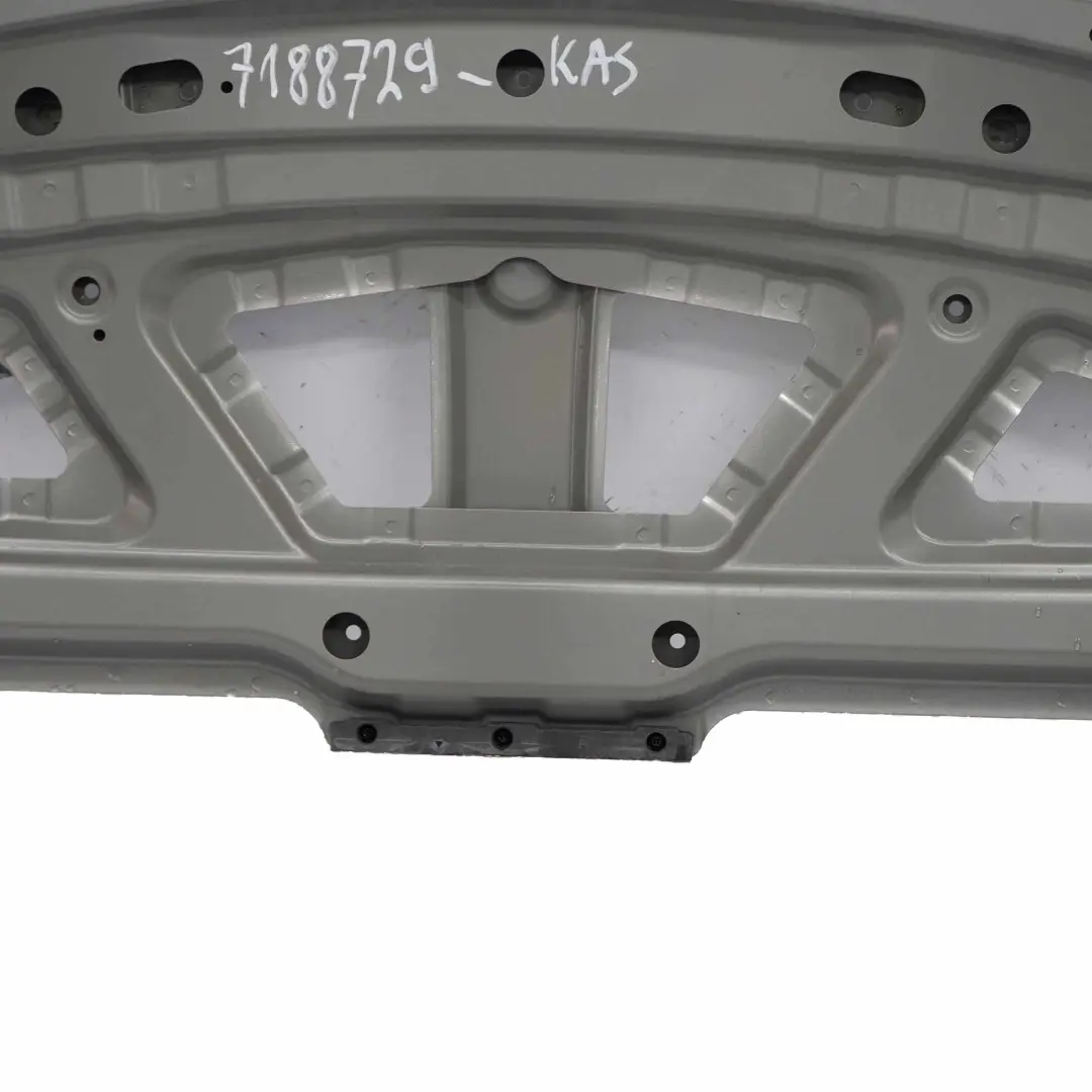 BMW E88 Folding Top Convertible Compartment Lid Cover Kaschmirsilber Silver A72 - SKU 7188729-KAS - Part number 7188729