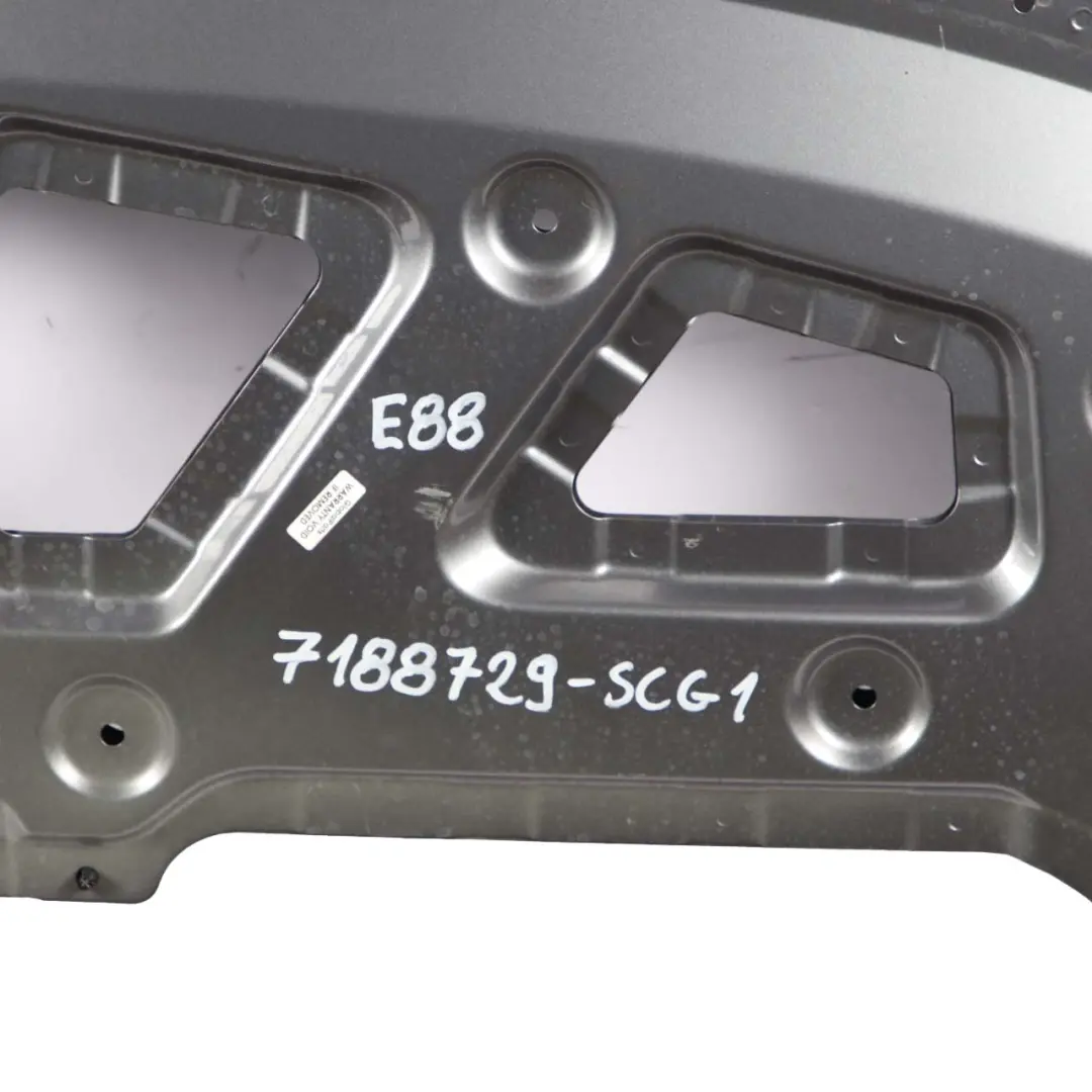 Folding Top Compartment Lid Cover Space Grey - A52 to BMW 1 E88 1 Convertible with Part number 7188729 BMW 1 E88 1 Convertible Folding Top Compartment Lid Cover Space Grey - A52 - SKU 7188729-SCG1 - Part number 7188729