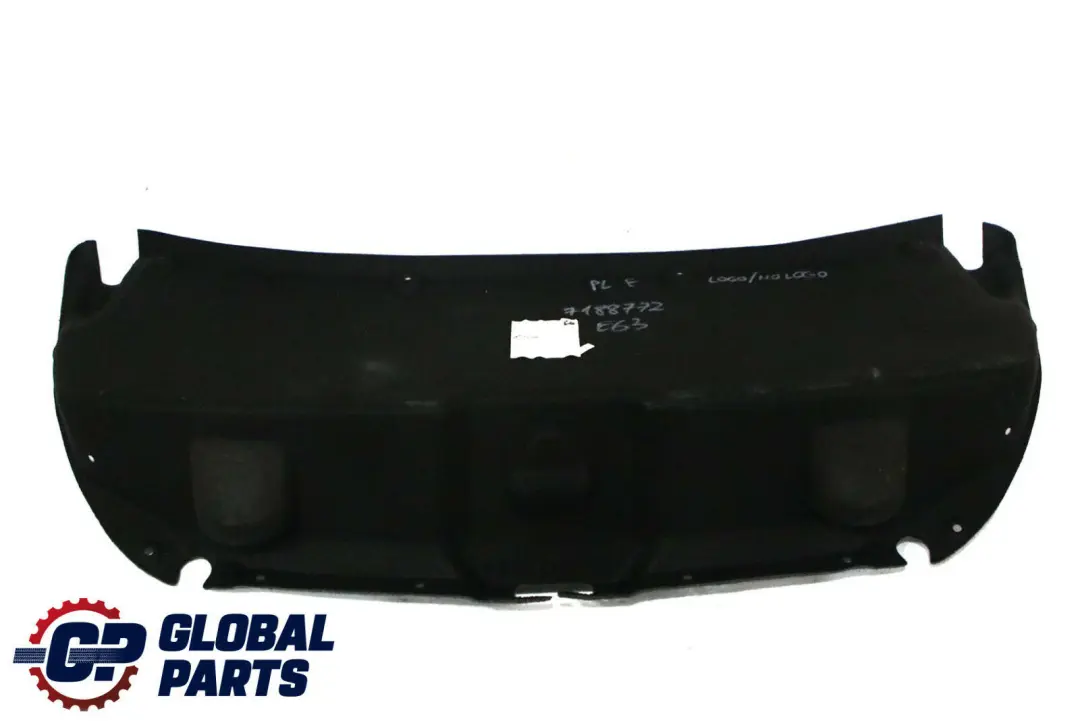 BMW 6 Series E63 Coupe Boot Trunk Lid Trim Panel Cover Anthracite Melange - SKU 7188772 - Part number 7188772