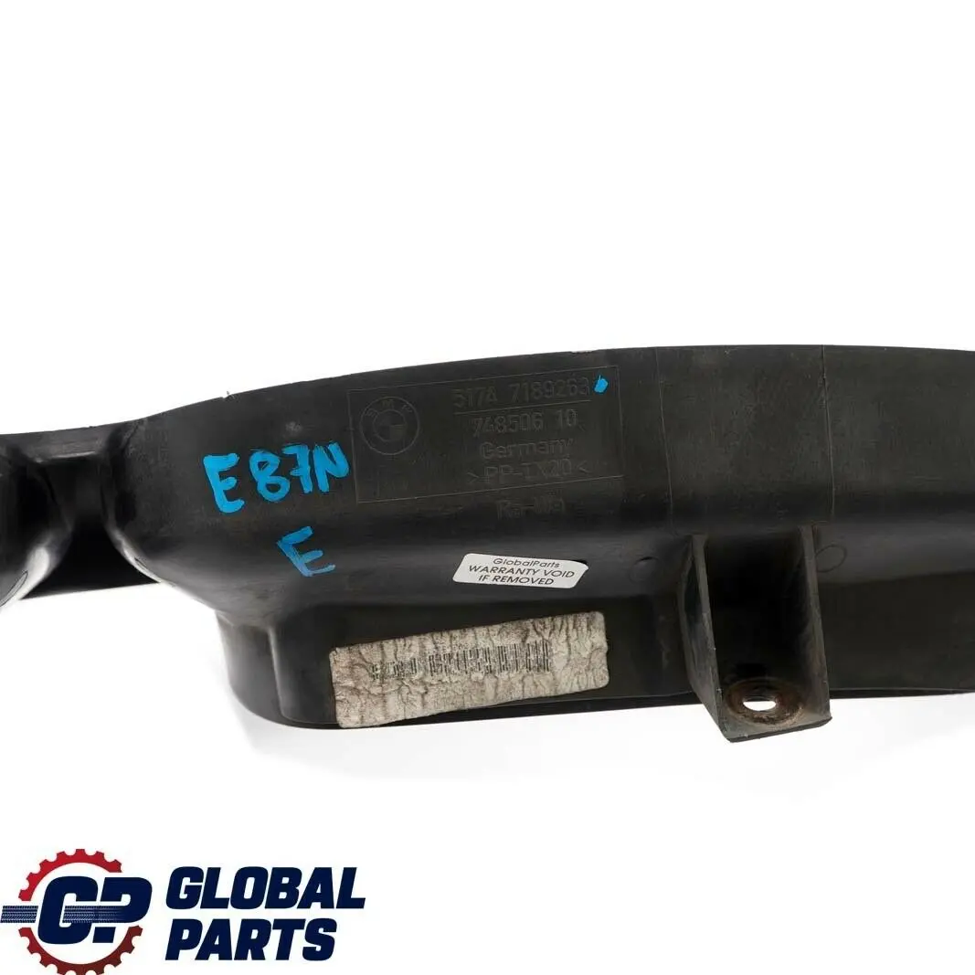 Luftführung Oben für BMW 1 er E81 E82 E87 LCI E88 mit Teilenummer 7189263 BMW 1 er E81 E82 E87 LCI E88 Luftführung Oben - SKU 7189263 - Teilenummer 7189263