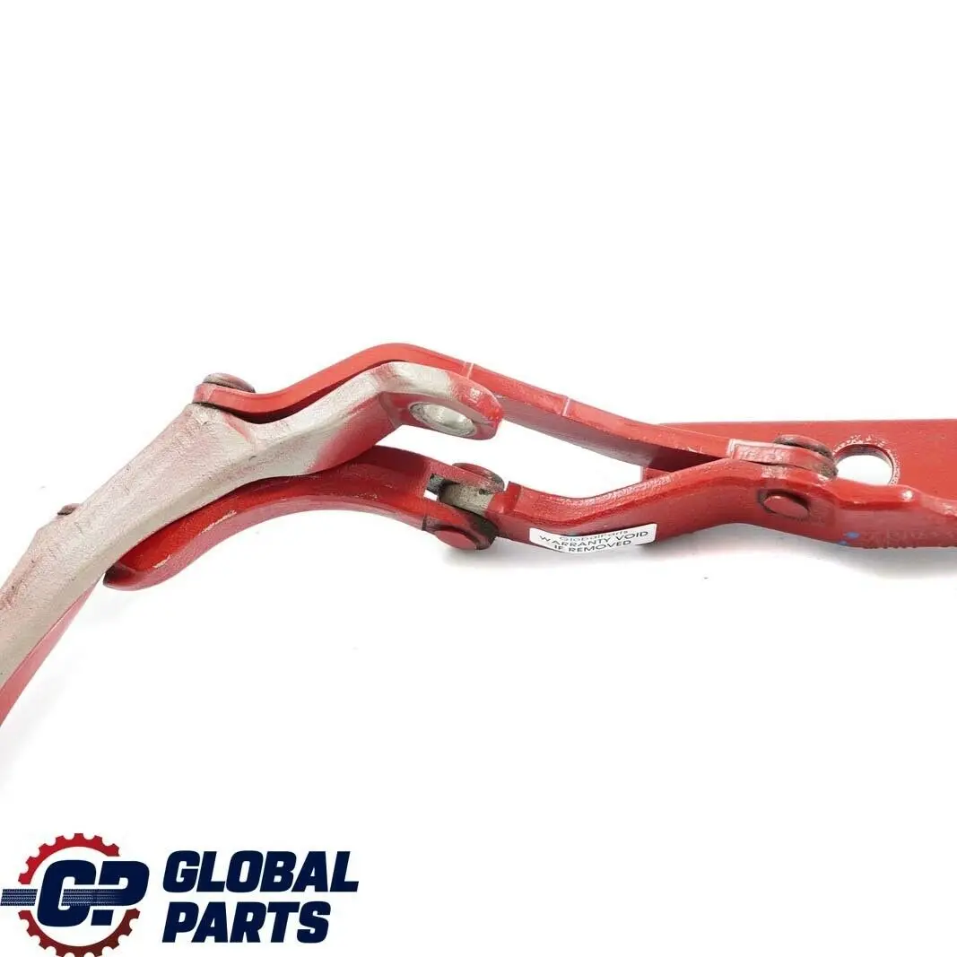 Izquierda Maletero Maletero Porton Trasero Bisagra Chili Rojo para Mini R57 con número de pieza 7190331 Mini R57 Izquierda Maletero Maletero Porton Trasero Bisagra Chili Rojo - SKU 7190331-CHRED - Número de pieza 7190331