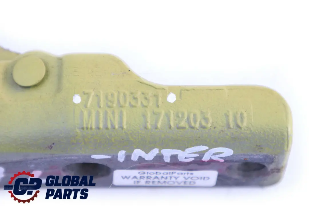 BMWMini Cabrio R57 Left Boot Trunk Tailgate Hinge N/S Interchange Yellow 719033 to with Part number 7190331 BMWMini Cabrio R57 Left Boot Trunk Tailgate Hinge N/S Interchange Yellow 719033 - SKU 7190331-INTER - Part number 7190331