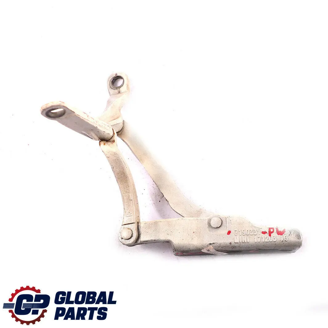 Mini Cooper Cabrio R57 Izquierda Boot Trunk Lid Tailgate Hinge Pepper White - SKU 7190331-PW - Número de pieza 7190331