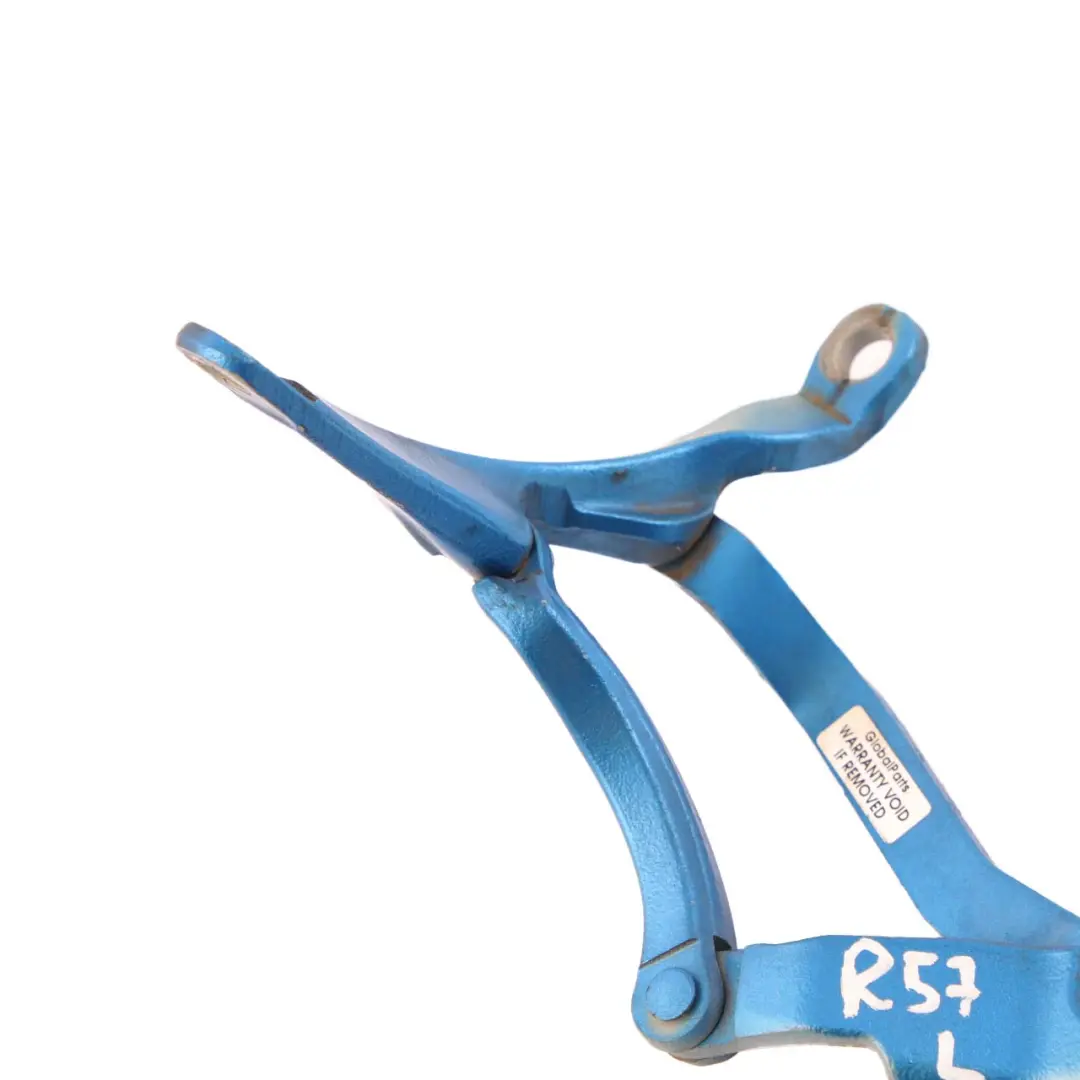 Charnière de coffre gauche Laser Blue A59 Bleu pour Mini Cabrio R57 à propos du numéro de pièce 7190331 Mini Cabrio R57 Charnière de coffre gauche Laser Blue A59 Bleu - SKU 7190331-LAB - Numéro de pièce 7190331