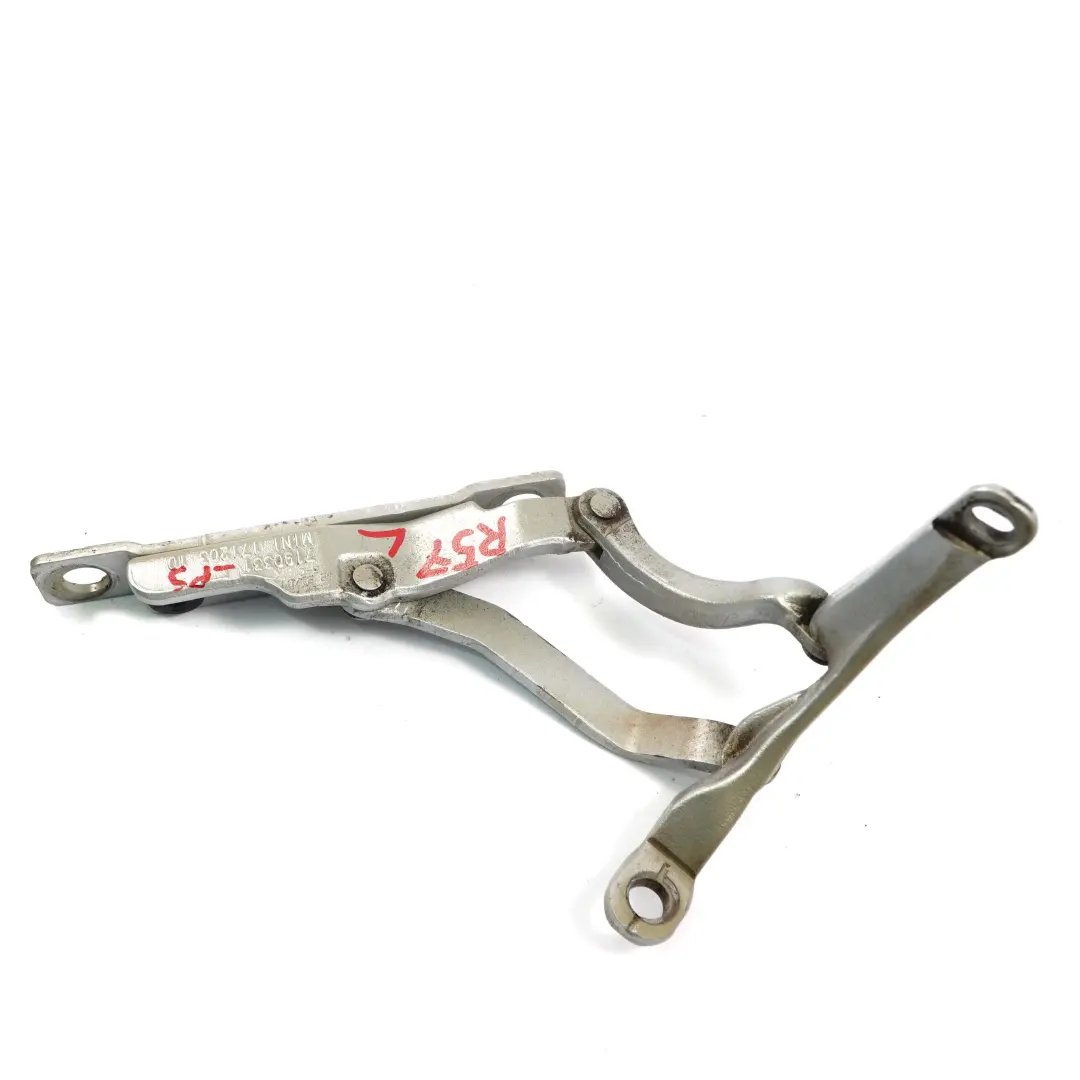 Mini Cabrio R57 Boot Trunk Tailgate Hinge Left N/S Pure Silver Metallic - SKU 7190331-PS - Part number 7190331