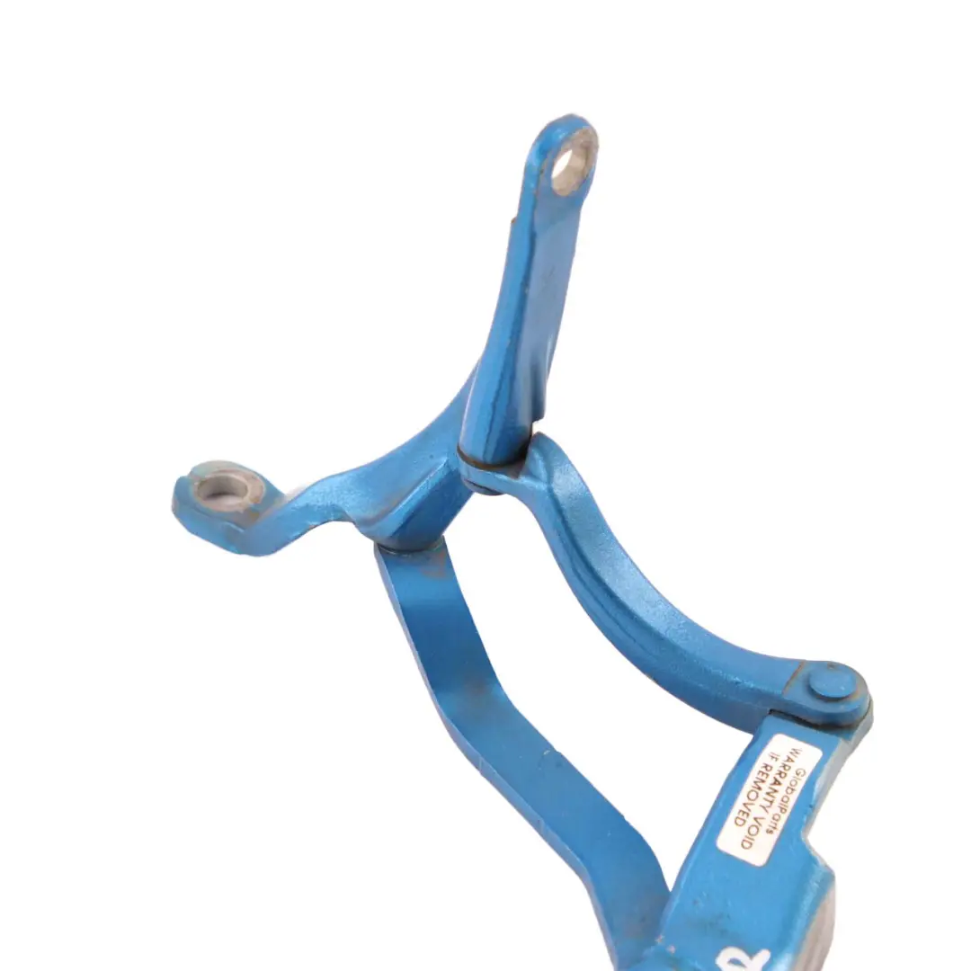 Right Boot Trunk Tailgate Hinge O/S Laser Blue Metallic A59 to Mini Cabrio R57 with Part number 2758376 Mini Cabrio R57 Right Boot Trunk Tailgate Hinge O/S Laser Blue Metallic A59 - SKU 7190332-LAB - Part number 2758376