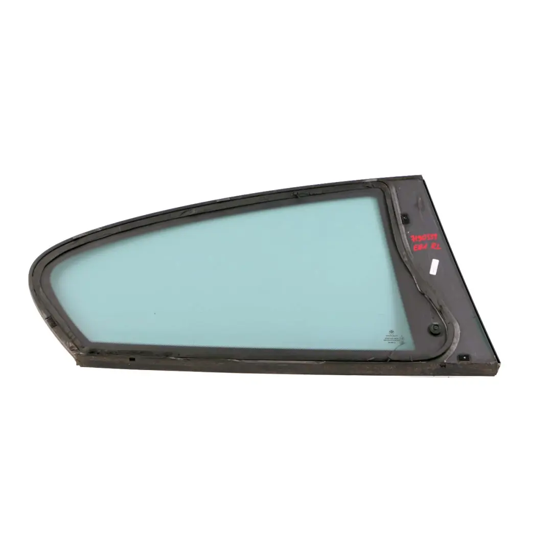 Left Door N/S Side Window Glass Black AS3 Trim to BMW 1 Series E81 Rear with Part number 7190339 BMW 1 Series E81 Rear Left Door N/S Side Window Glass Black AS3 Trim - SKU 7190339 - Part number 7190339