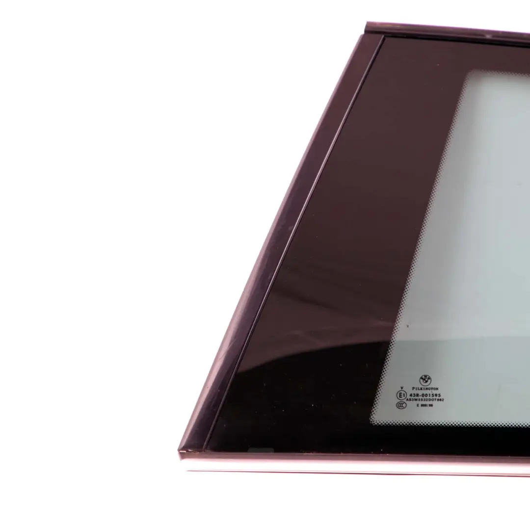 Left Door N/S Side Window Glass Black AS3 Trim to BMW 1 Series E81 Rear with Part number 7190339 BMW 1 Series E81 Rear Left Door N/S Side Window Glass Black AS3 Trim - SKU 7190339 - Part number 7190339