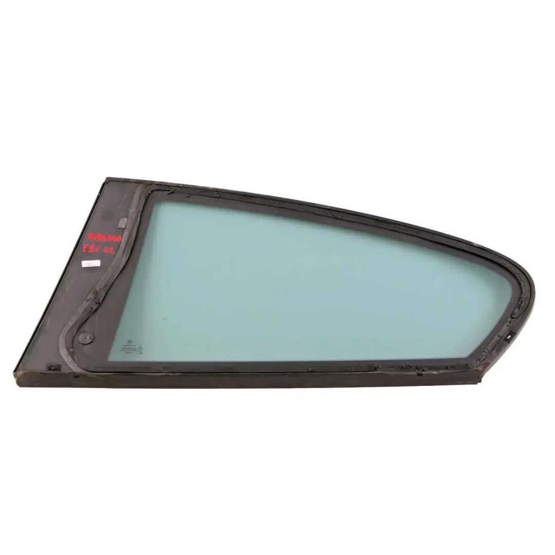 Right Door O/S Side Window Glass Black AS3 Trim to BMW 1 Series E81 Rear with Part number 7190340 BMW 1 Series E81 Rear Right Door O/S Side Window Glass Black AS3 Trim - SKU 7190340 - Part number 7190340