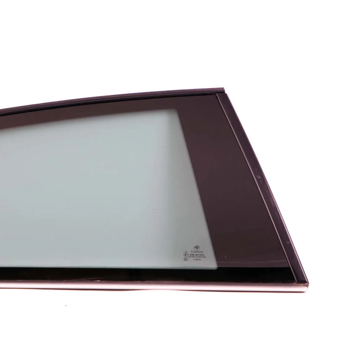 Right Door O/S Side Window Glass Black AS3 Trim to BMW 1 Series E81 Rear with Part number 7190340 BMW 1 Series E81 Rear Right Door O/S Side Window Glass Black AS3 Trim - SKU 7190340 - Part number 7190340