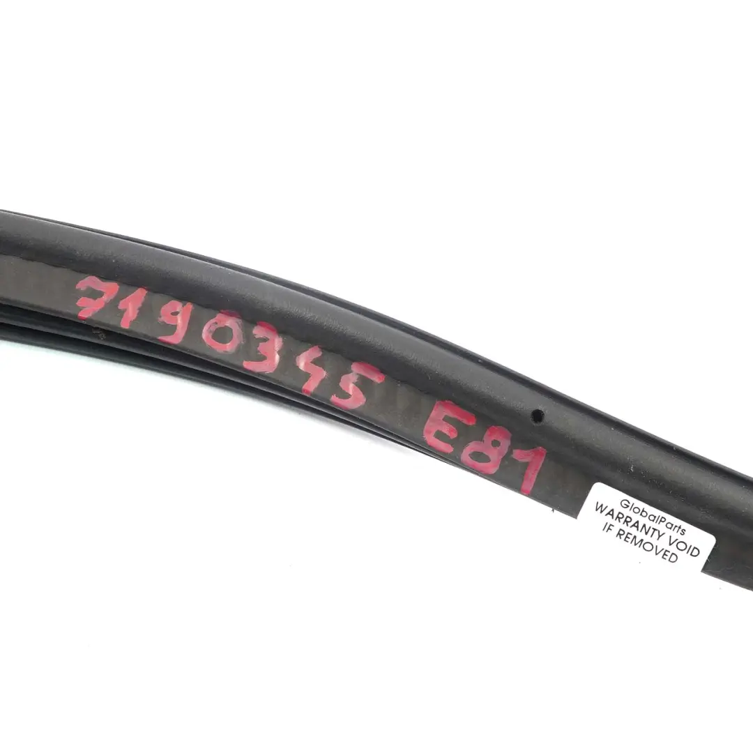 Abdichtung Heckklappe Gummi Dichtung Leistung für BMW E81 mit Teilenummer 7190346 BMW E81 Abdichtung Heckklappe Gummi Dichtung Leistung - SKU 7190345 - Teilenummer 7190346