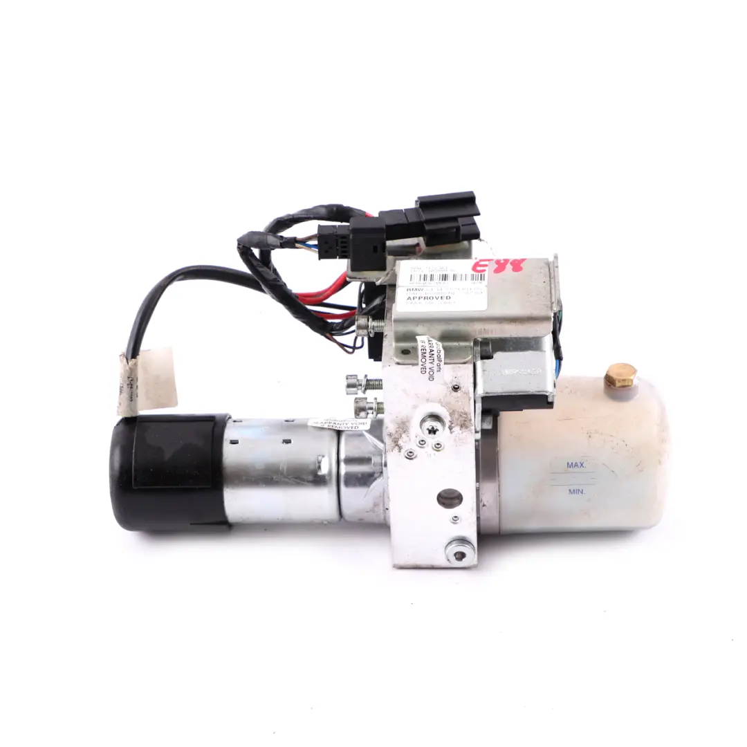Faltdach Hydraulikpumpe Motor Fahrt 7171303 für BMW E88 Cabrio Convertible mit Teilenummer 7190715 BMW E88 Cabrio Convertible Faltdach Hydraulikpumpe Motor Fahrt 7171303 - SKU 7190715 - Teilenummer 7190715