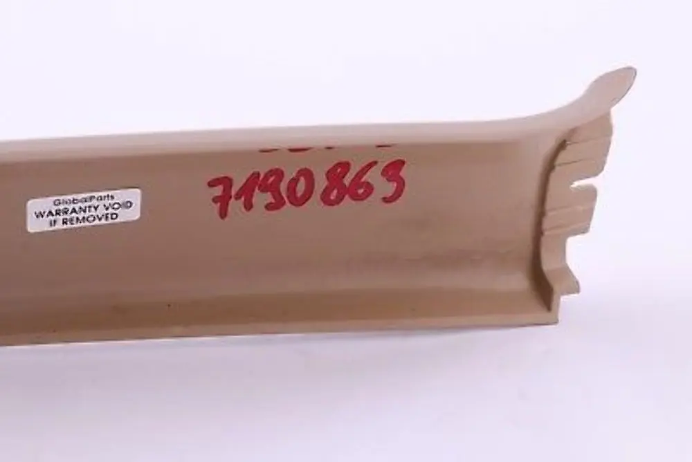 BMW 5 Reihe E61 Touring Verkleidung Heckklappe li.seitl.innen CREAMBEIGE - SKU 7190863 - Teilenummer 7190863