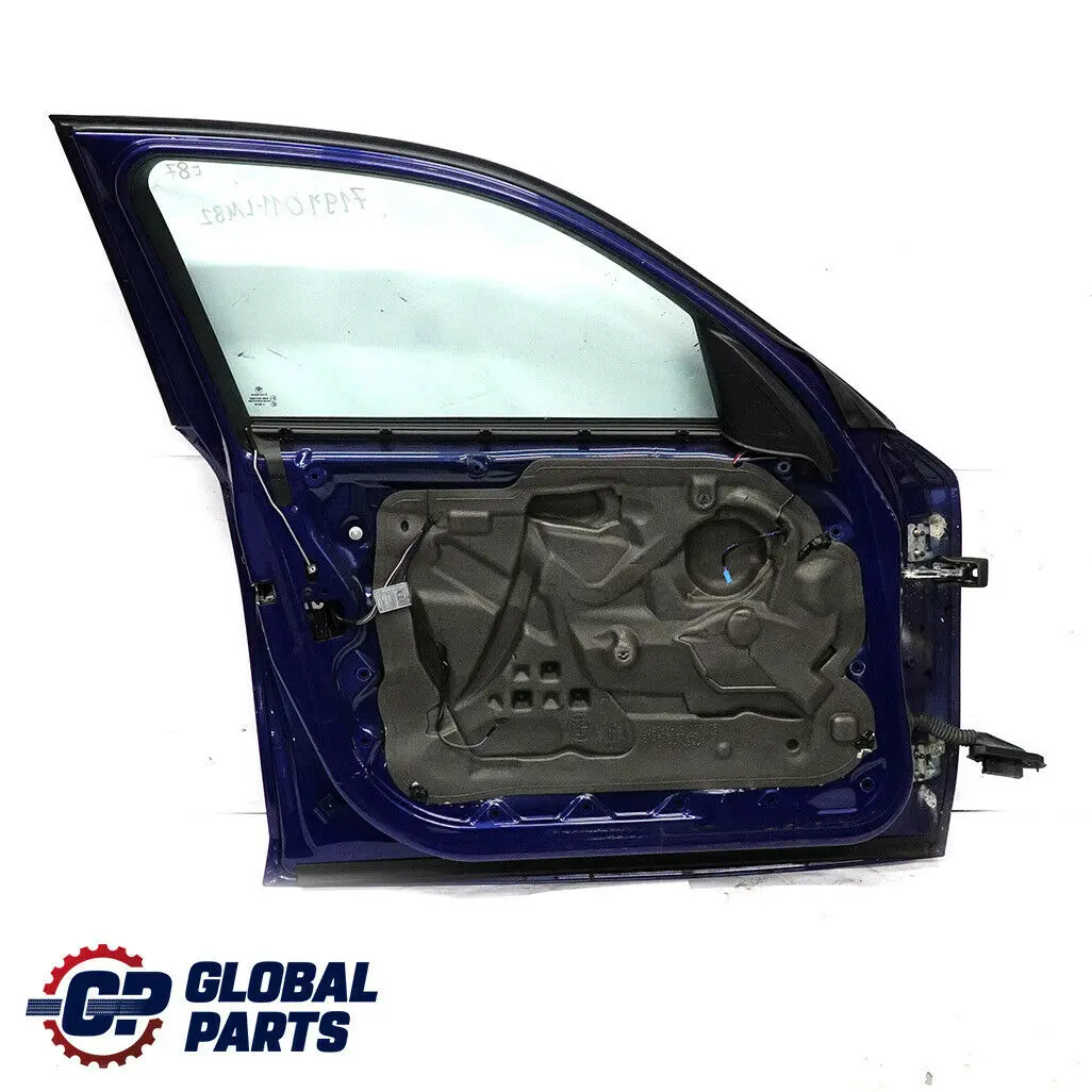 BMW 1 Series E87 Door Front Left N/S Le Mans Blau Blue Metallic - 381 - SKU 7191011-LMB2 - Part number 7191011