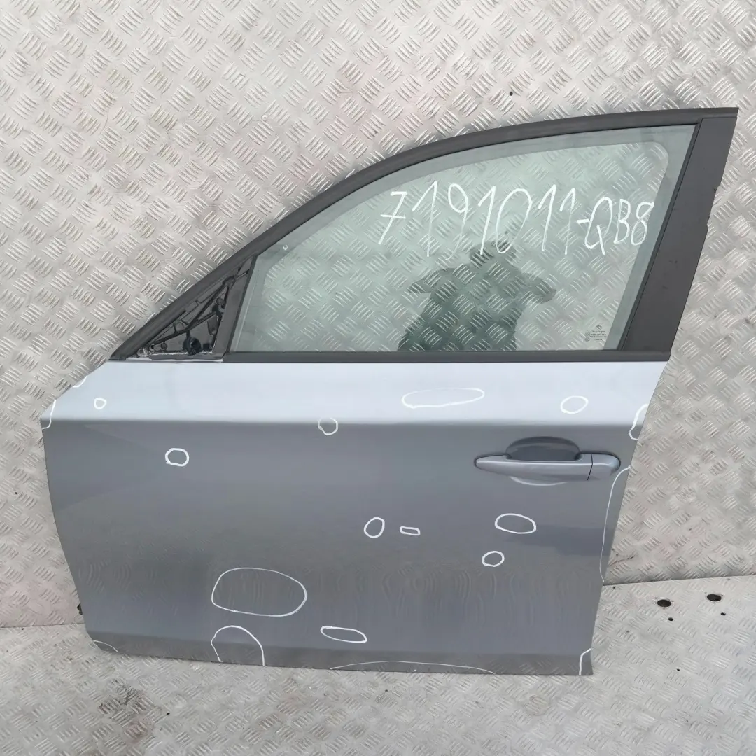 BMW 1 SERIES 8 E87 E87N Door Front Left N/S Quarzblau Blau Blue Metallic - A18 - SKU 7191011-QB8 - Part number 41517191011