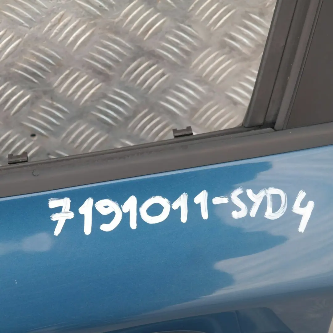 BMW 1 er E87 LCI Fahrerseite Tür vorne links Sydneyblau Blau A19 - SKU 7191011-SYD4 - Teilenummer 7191011