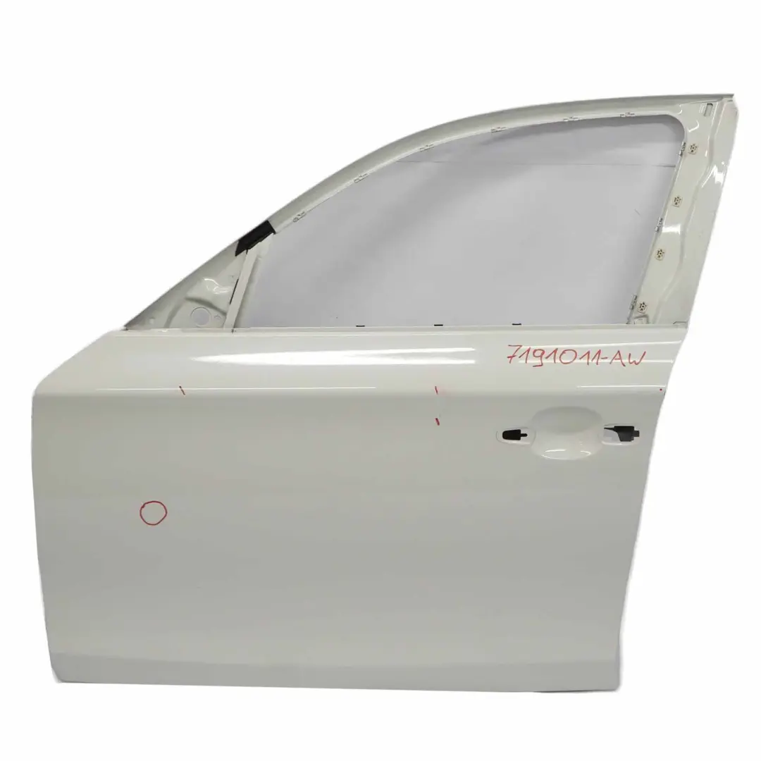 Door Front Left N/S Alpinweiss Alpine Weiss - 300 to BMW 1 Series E87 with Part number 7191011 BMW 1 Series E87 Door Front Left N/S Alpinweiss Alpine Weiss - 300 - SKU 7191011-AW - Part number 7191011