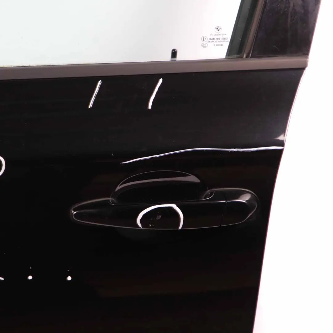 BMW 1 Series E87 Door Front Left N/S Black Sapphire Metallic - 475 - SKU 7191011-BS1 - Part number 7191011