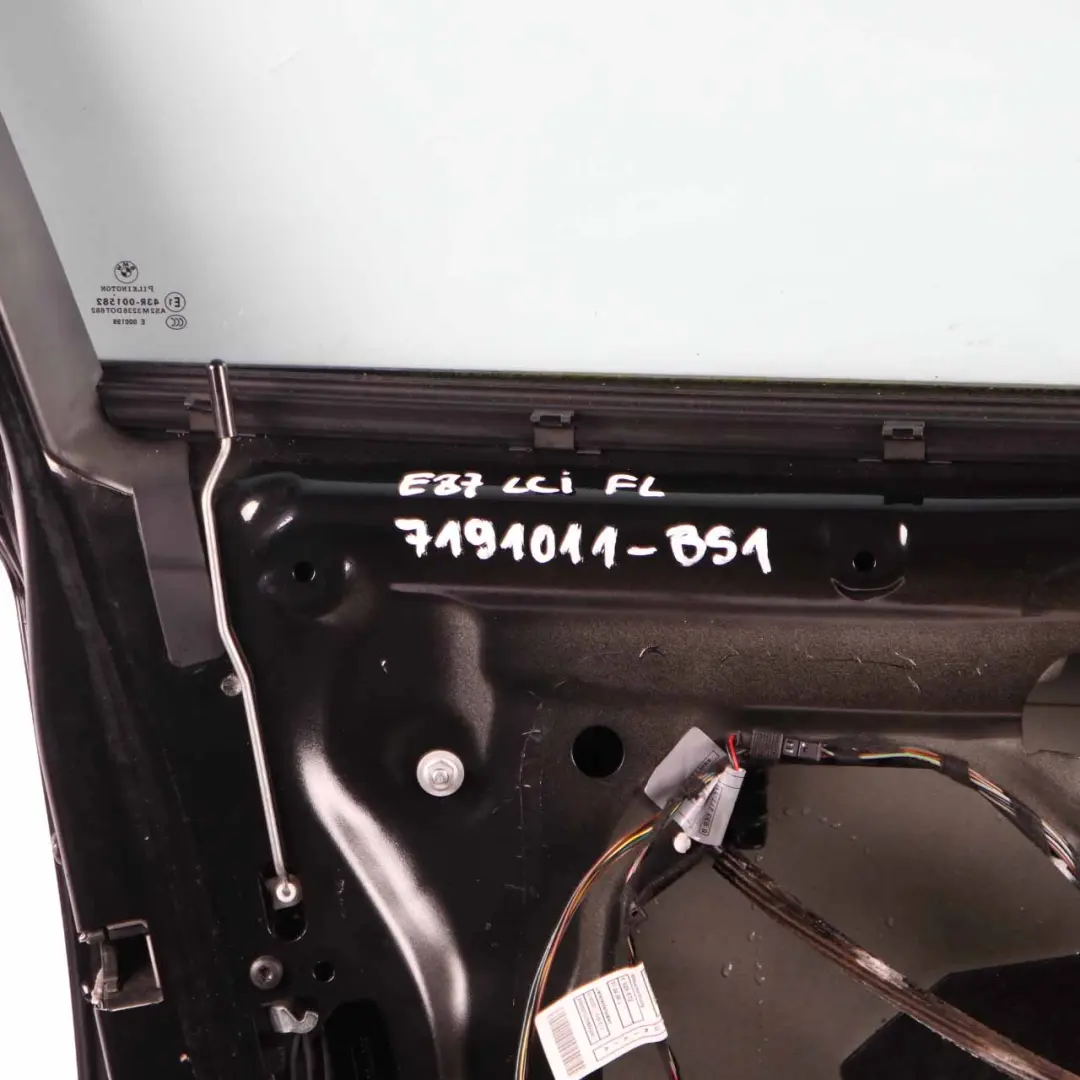 Door Front Left N/S Black Sapphire Metallic - 475 to BMW 1 Series E87 with Part number 7191011 BMW 1 Series E87 Door Front Left N/S Black Sapphire Metallic - 475 - SKU 7191011-BS1 - Part number 7191011