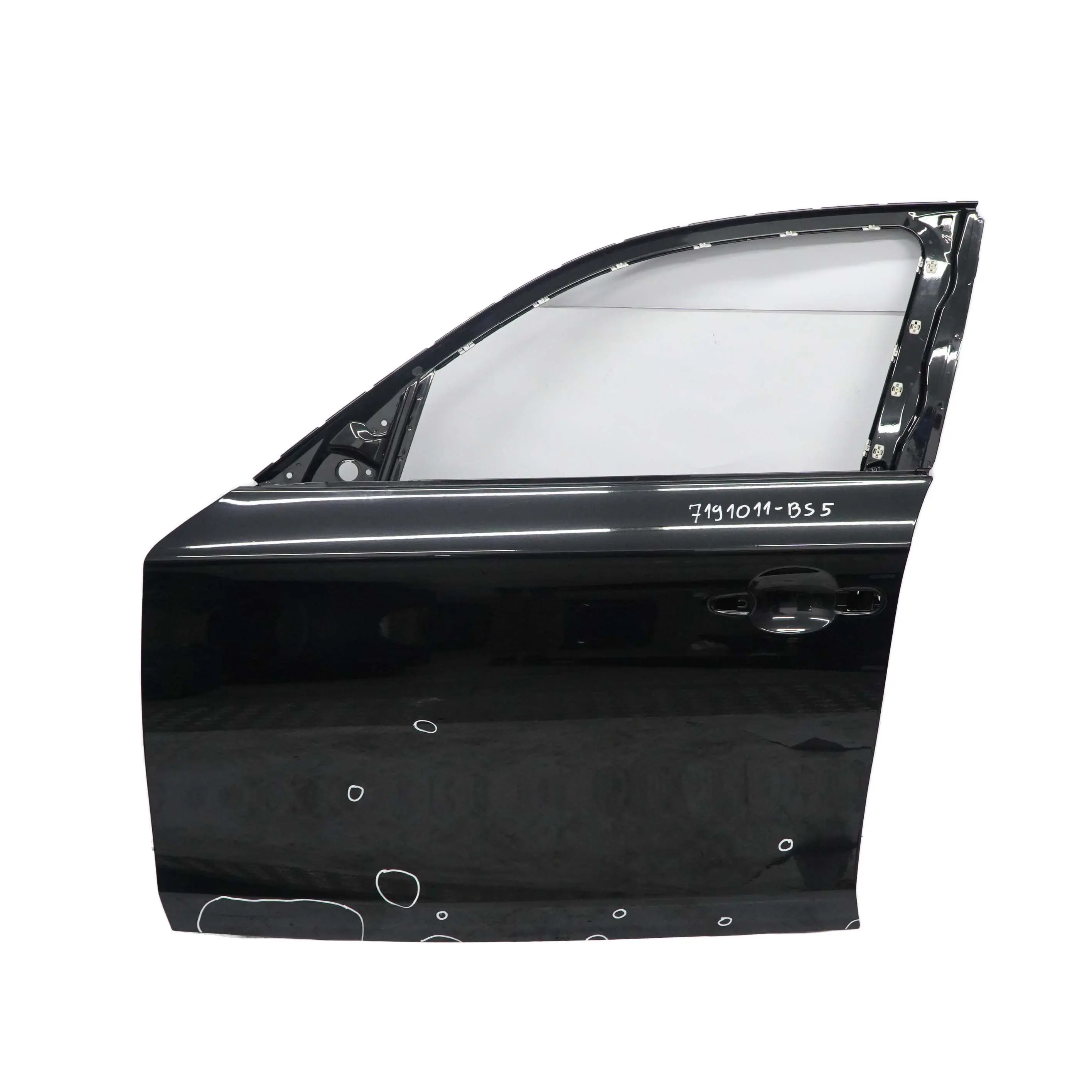 BMW E87 Puerta Delantera Izquierda Panel Revestimiento Zafiro Negro Metalico 475