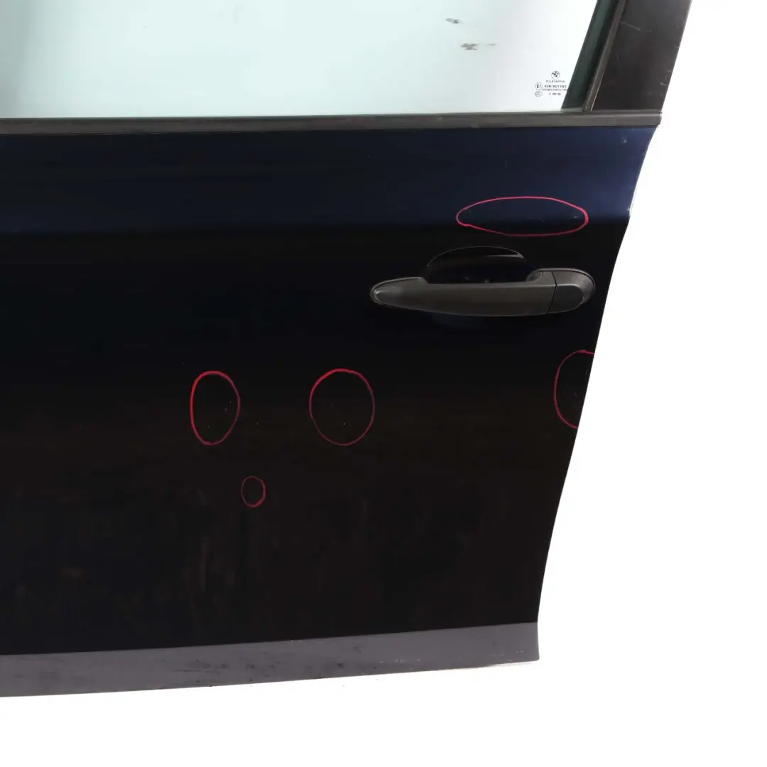 Door Front Left N/S Monacoblau Blue Blau Metallic - A35 to BMW 1 E87 with Part number 7191011 BMW 1 E87 Door Front Left N/S Monacoblau Blue Blau Metallic - A35 - SKU 7191011-MB - Part number 7191011