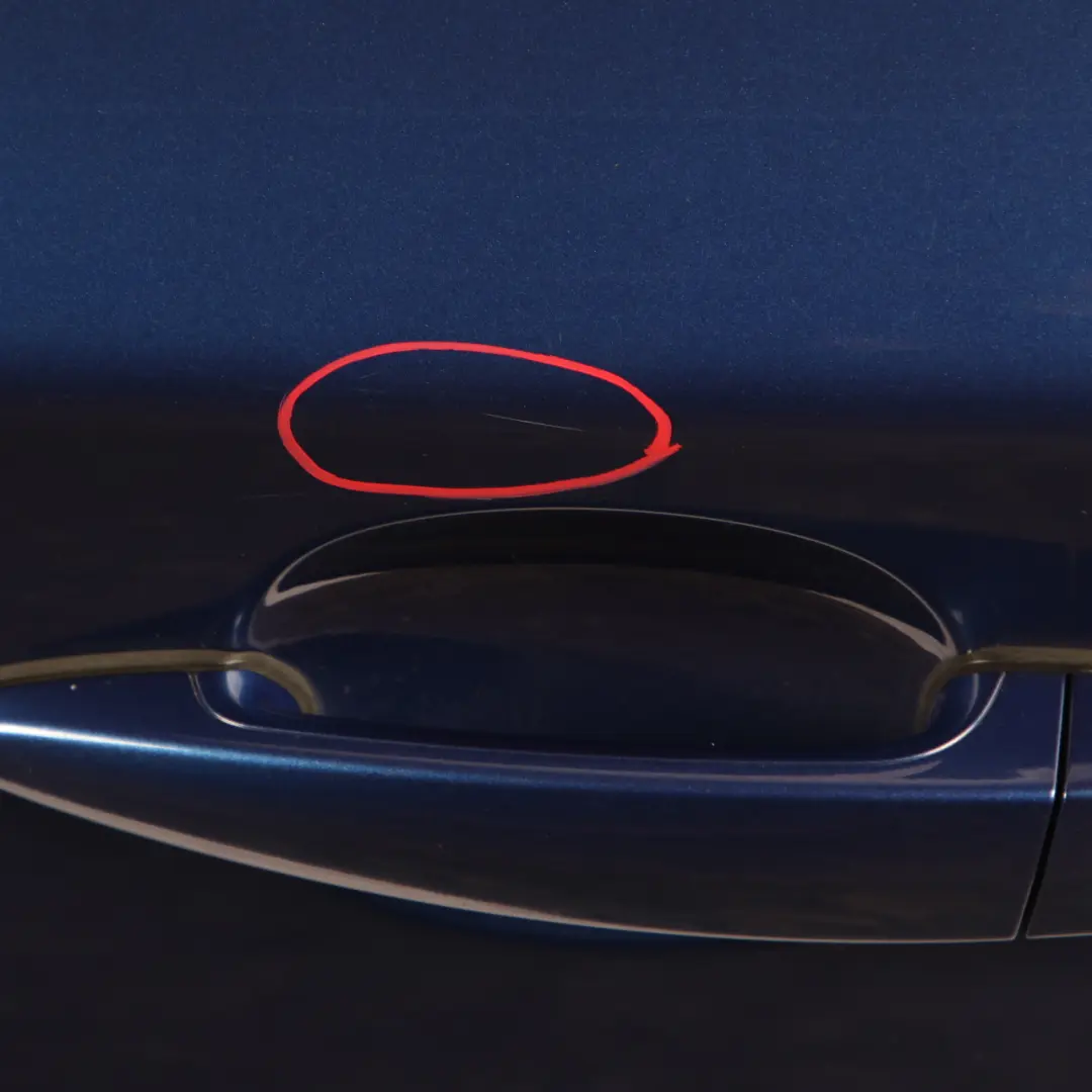 BMW 1 Series E87 E87N Door Front Left N/S Montegoblau Montego Blue Blau A51 - SKU 7191011-MTB - Part number 7191011