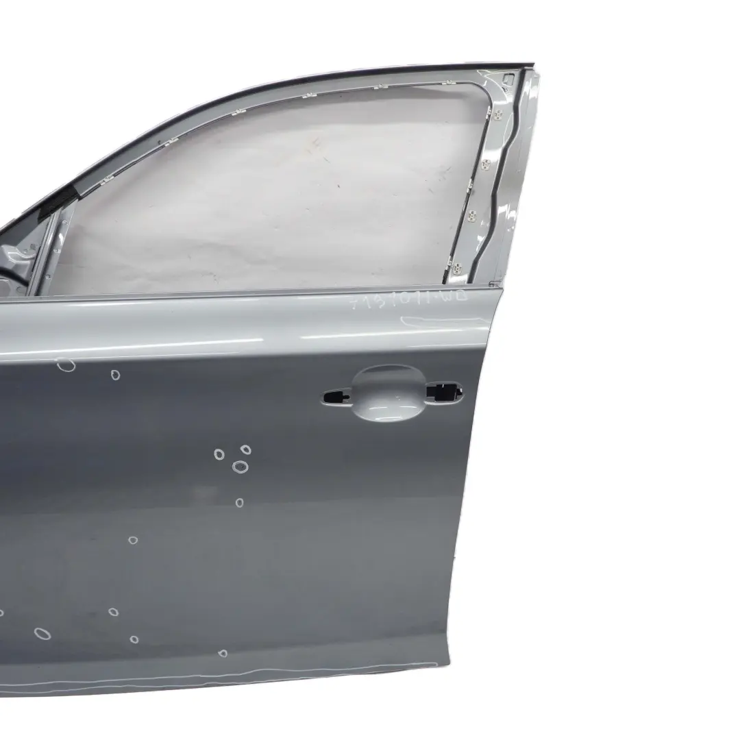 BMW 1 E87 Door Front Left N/S Quarzblau Blau Blue Metallic - A18 - SKU 7191011-QB4 - Part number 7191011