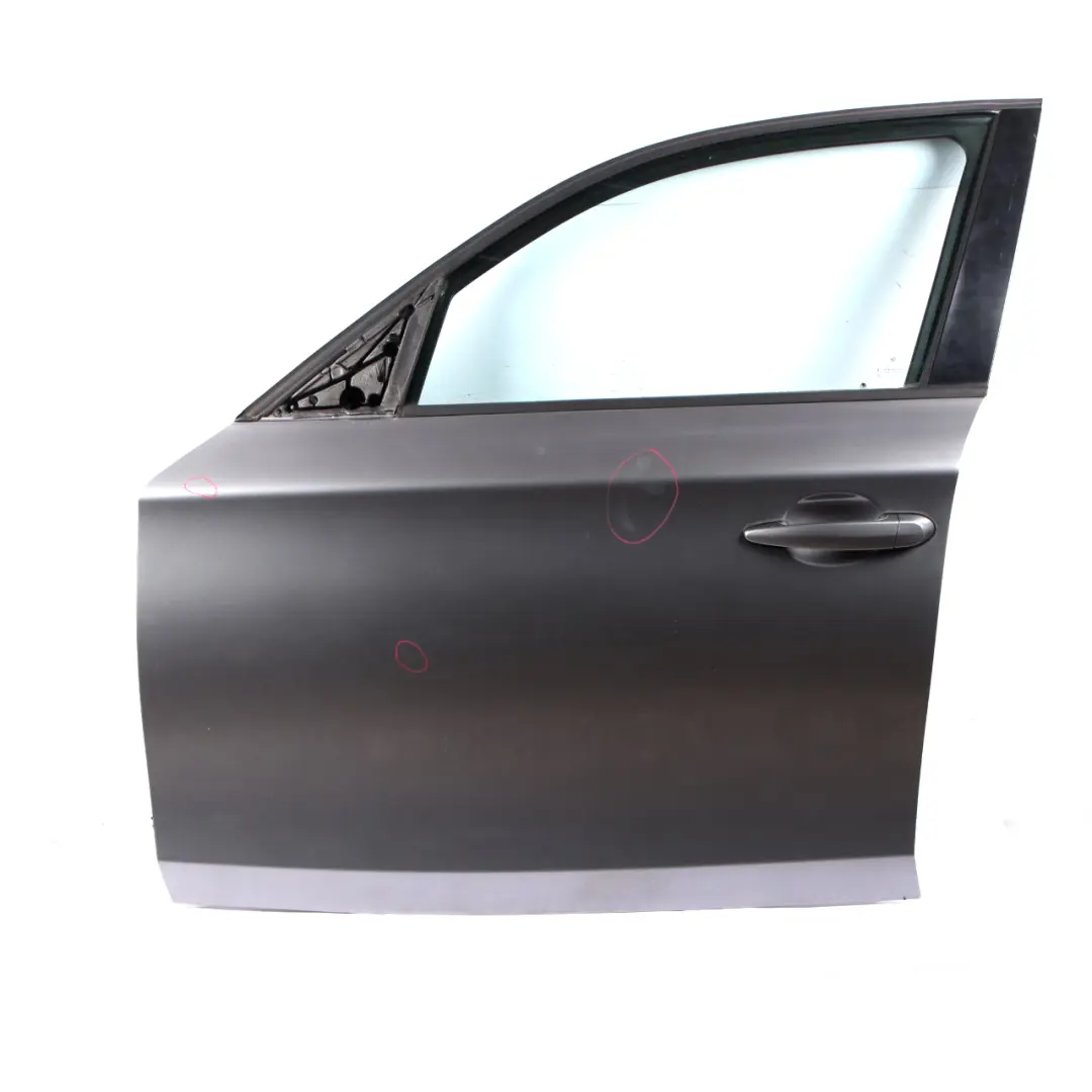 Door Front Left N/S Spacegrau Space Grey Metallic - A52 to BMW 1 E87 with Part number 7191011 BMW 1 E87 Door Front Left N/S Spacegrau Space Grey Metallic - A52 - SKU 7191011-SCG - Part number 7191011