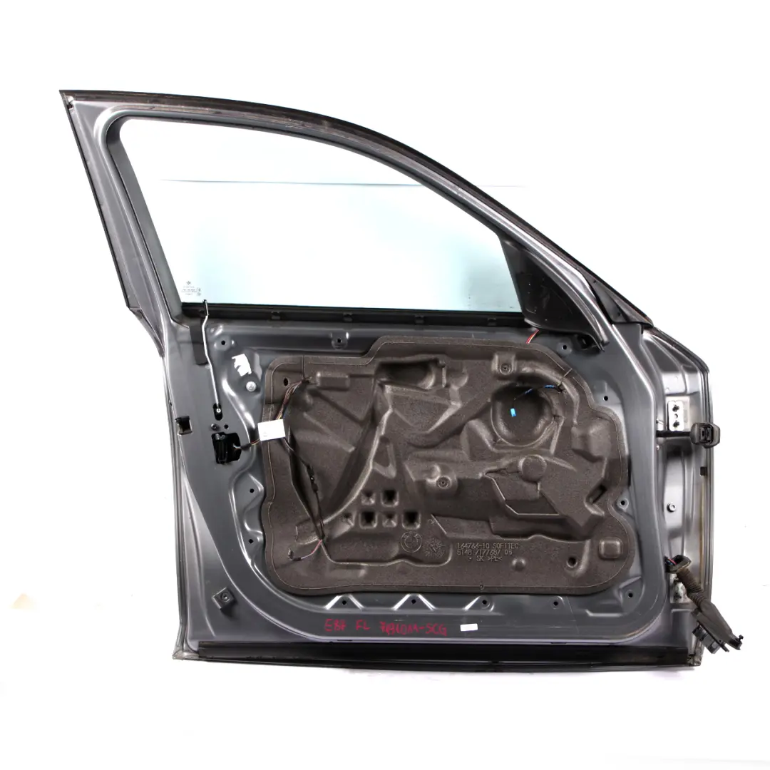 Door Front Left N/S Spacegrau Space Grey Metallic - A52 to BMW 1 E87 with Part number 7191011 BMW 1 E87 Door Front Left N/S Spacegrau Space Grey Metallic - A52 - SKU 7191011-SCG - Part number 7191011